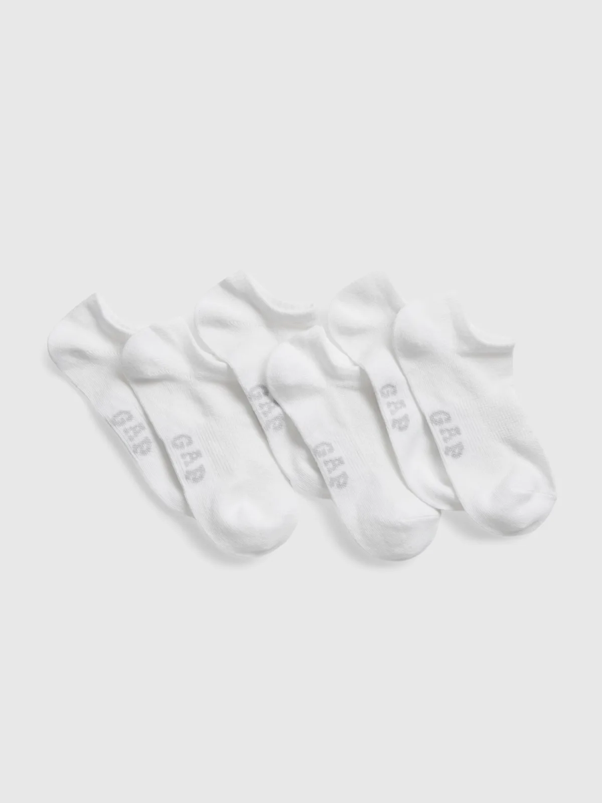 No Show Socks (3-Pack) by Gap