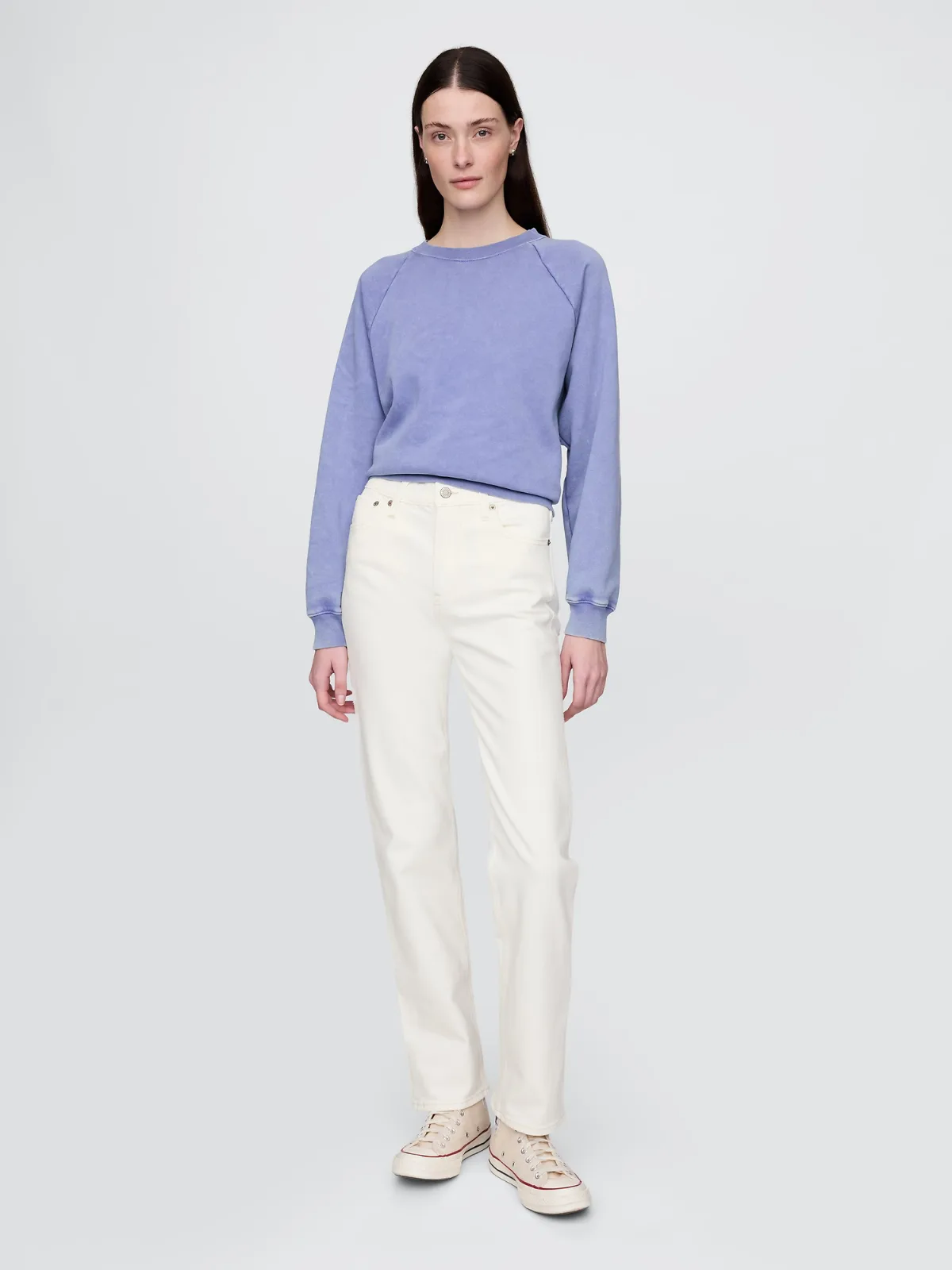 High Rise 90s Slim Straight Jeans by Gap