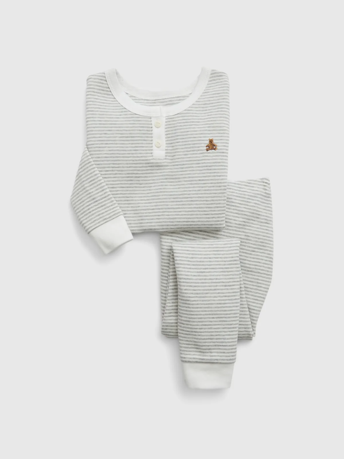 Organic Cotton Henley PJ Set by Gap