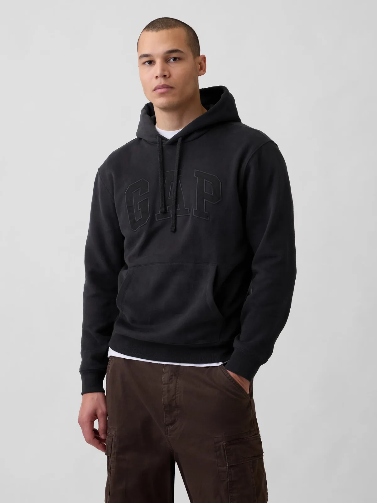 VintageSoft Arch Logo Hoodie by Gap