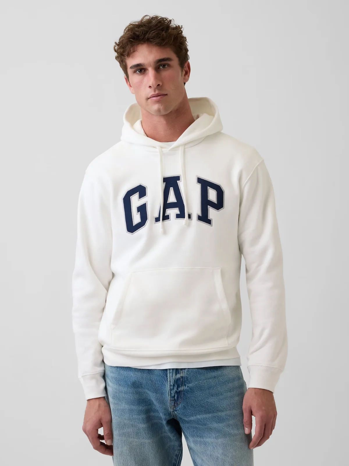 VintageSoft Arch Logo Hoodie by Gap
