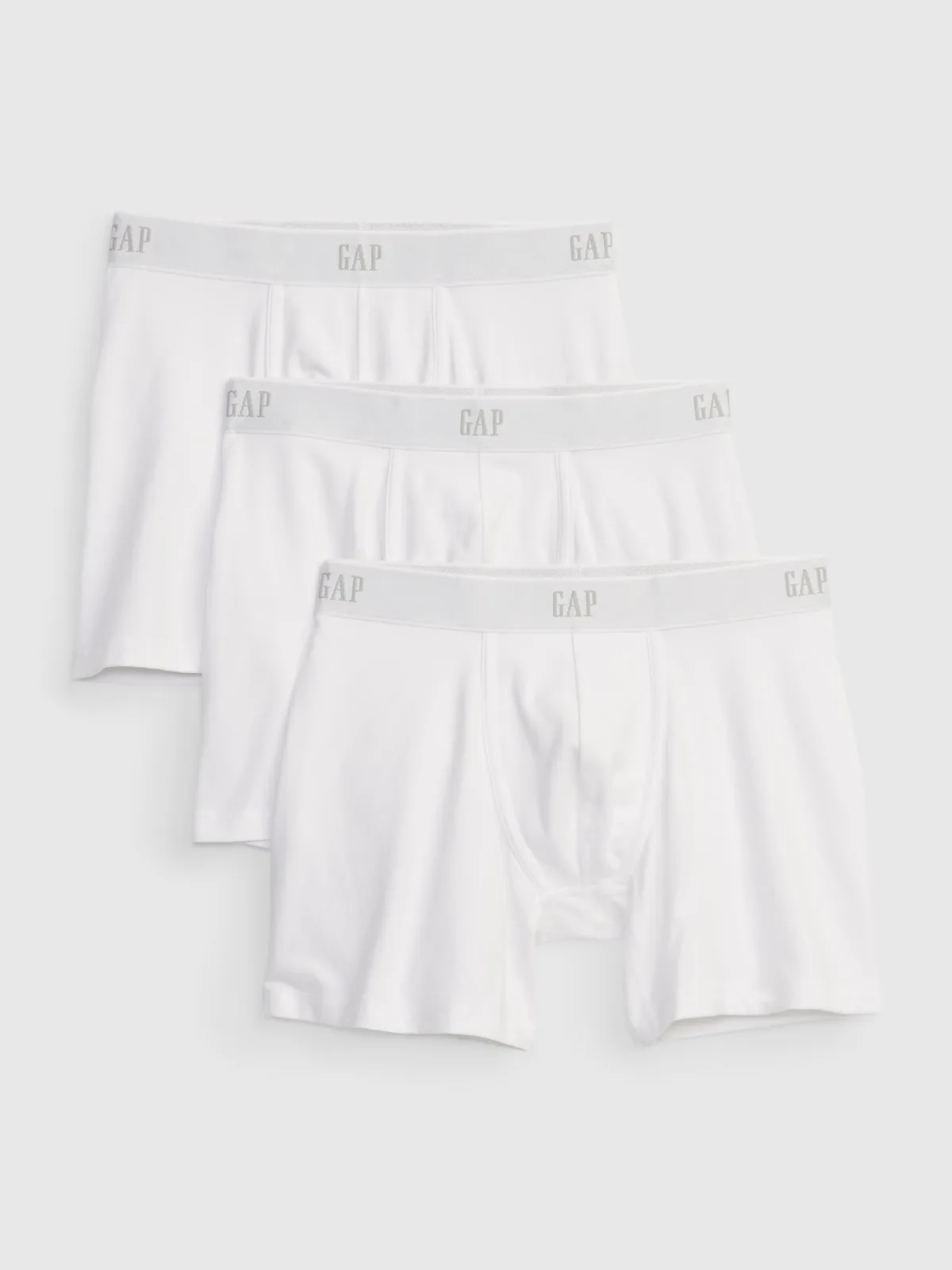 5 Organic Stretch Cotton Boxer Briefs (3-Pack) by Gap