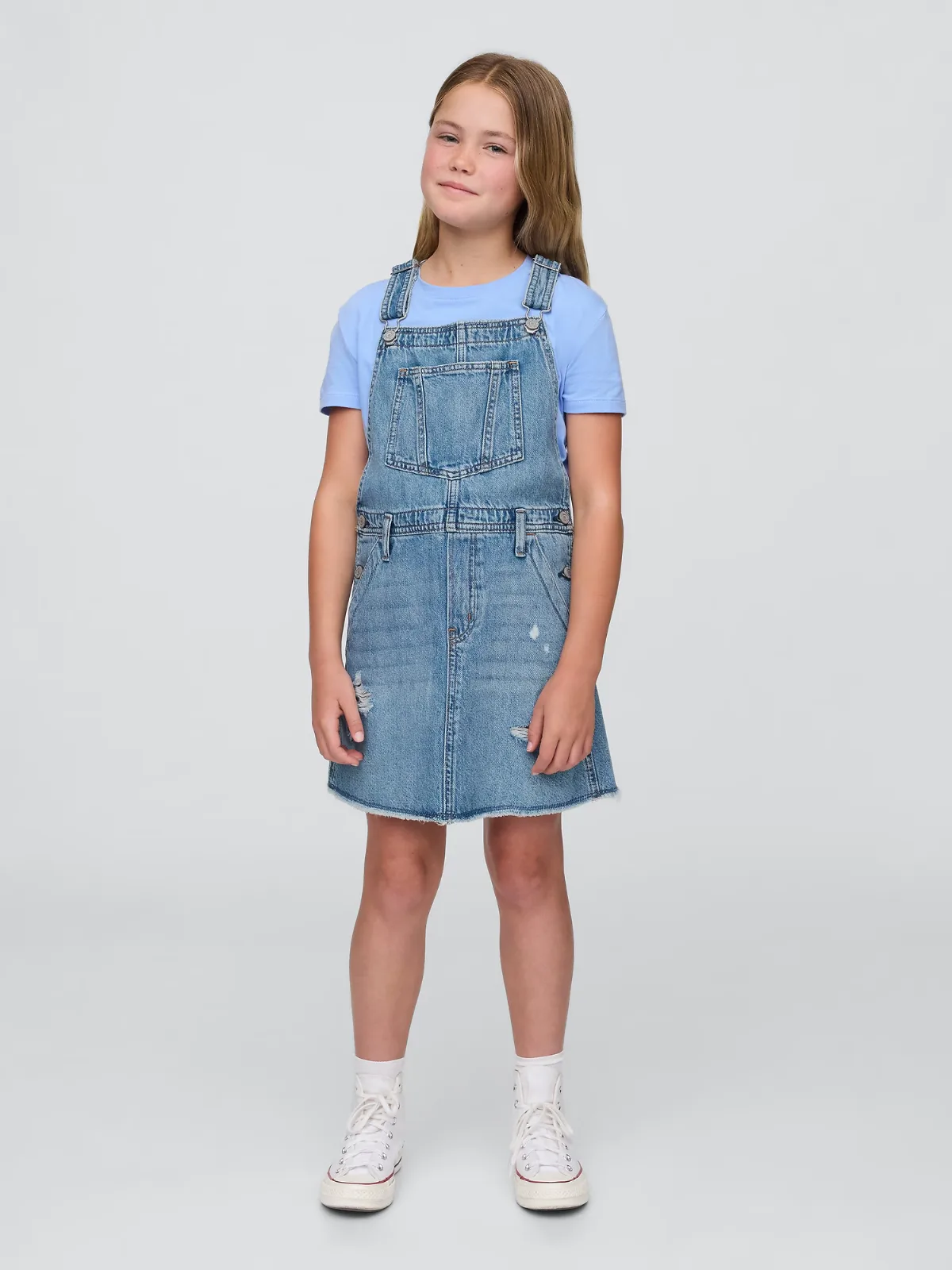 Denim Pinafore Dress by Gap