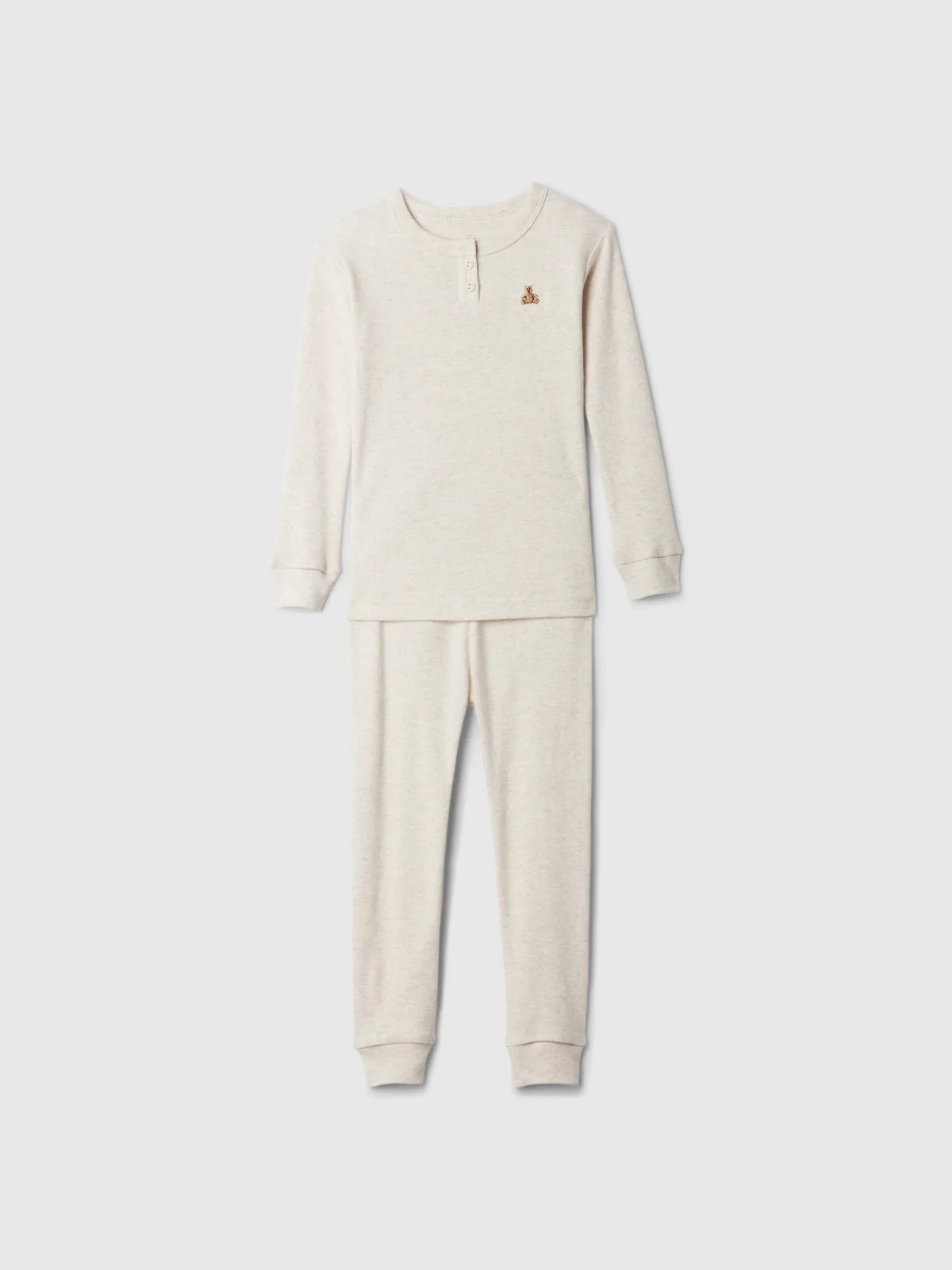 Organic Brushed Cotton Henley PJ Set by Gap