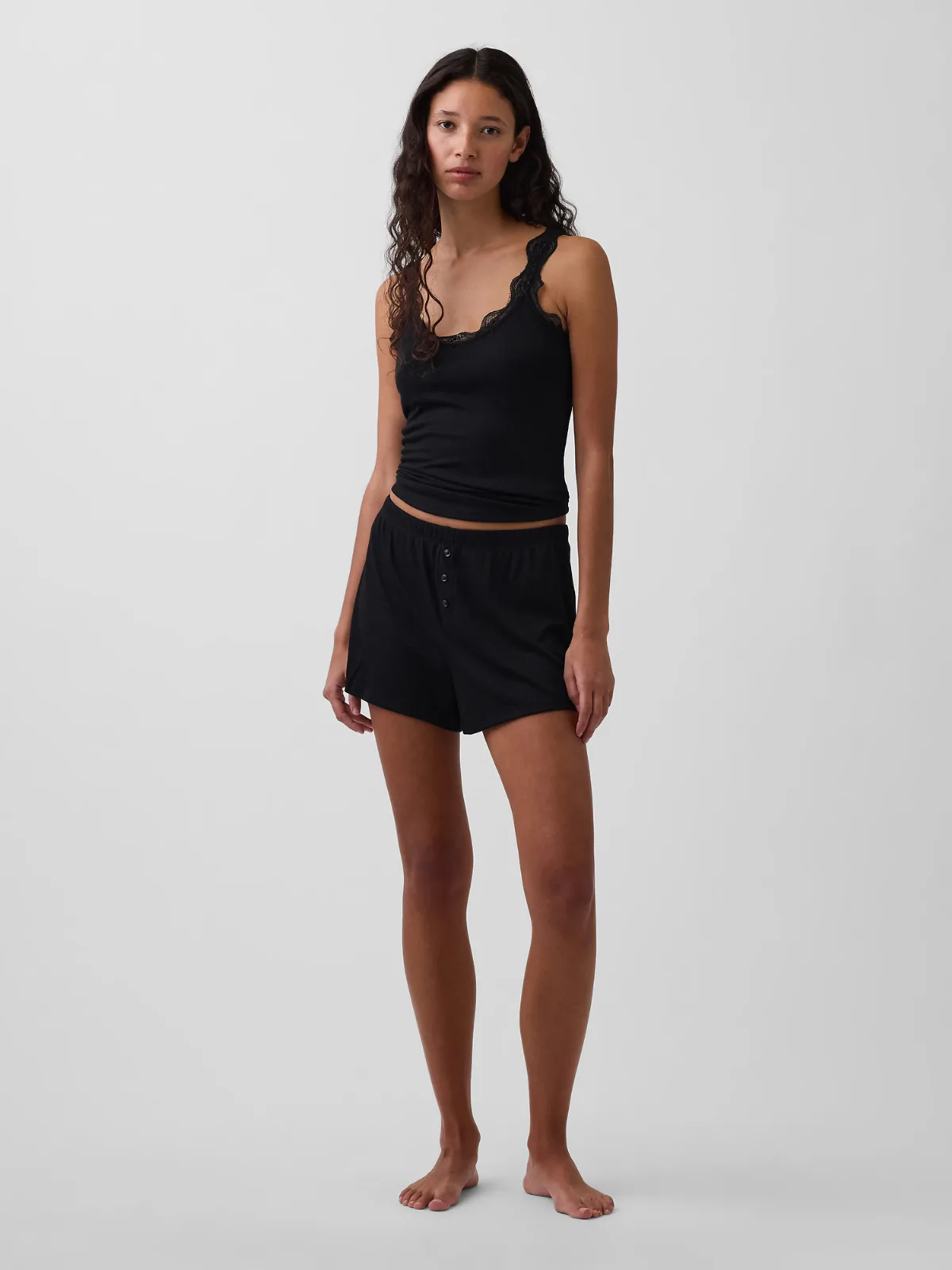MiniRib Relaxed PJ Shorts by Gap