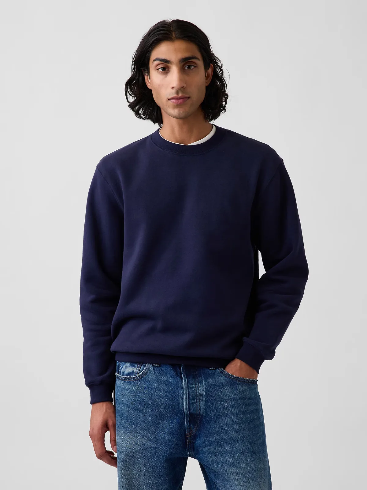 VintageSoft Crew Sweatshirt by Gap