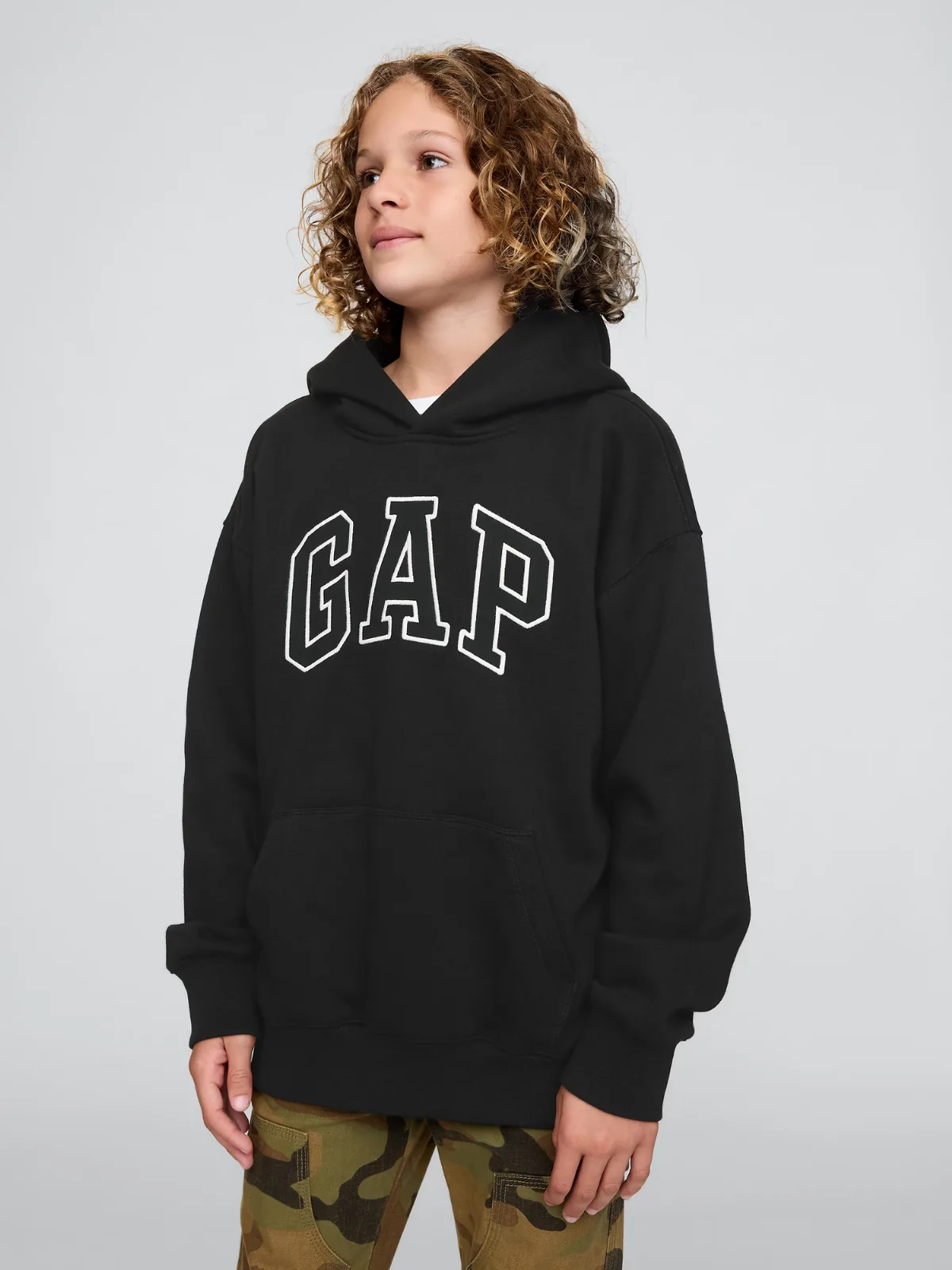 VintageSoft Logo Hoodie by Gap