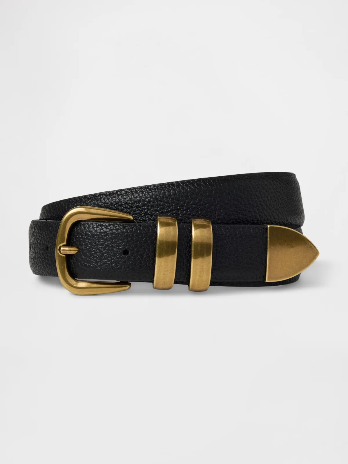 Pebbled Leather Belt by Gap
