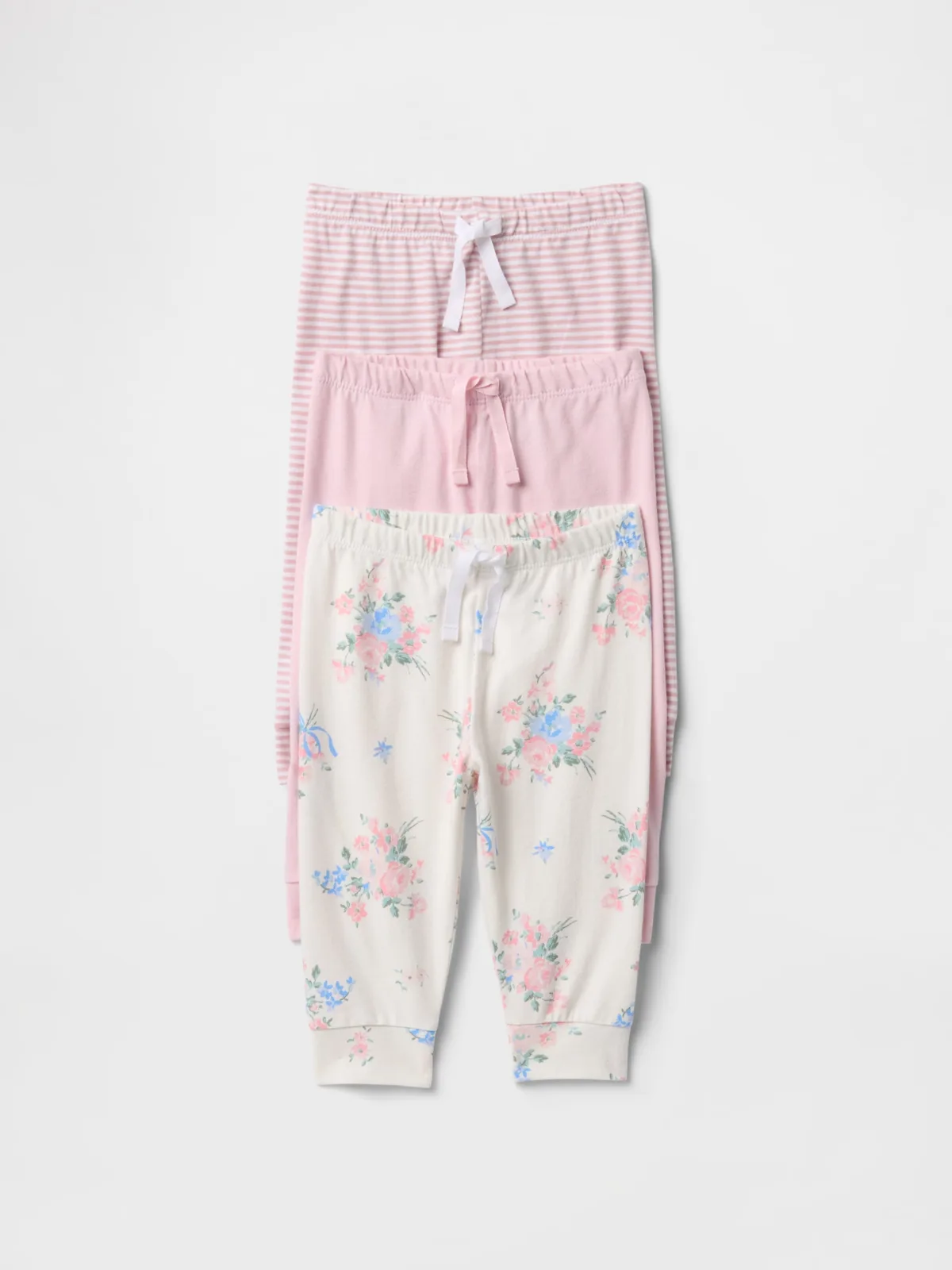 First Favorites Organic Cotton Pull-On Pants (3-Pack) by Gap