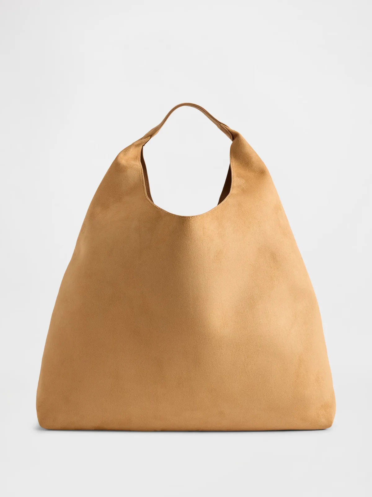 Vegan Suede Slouchy Tote Bag by Gap