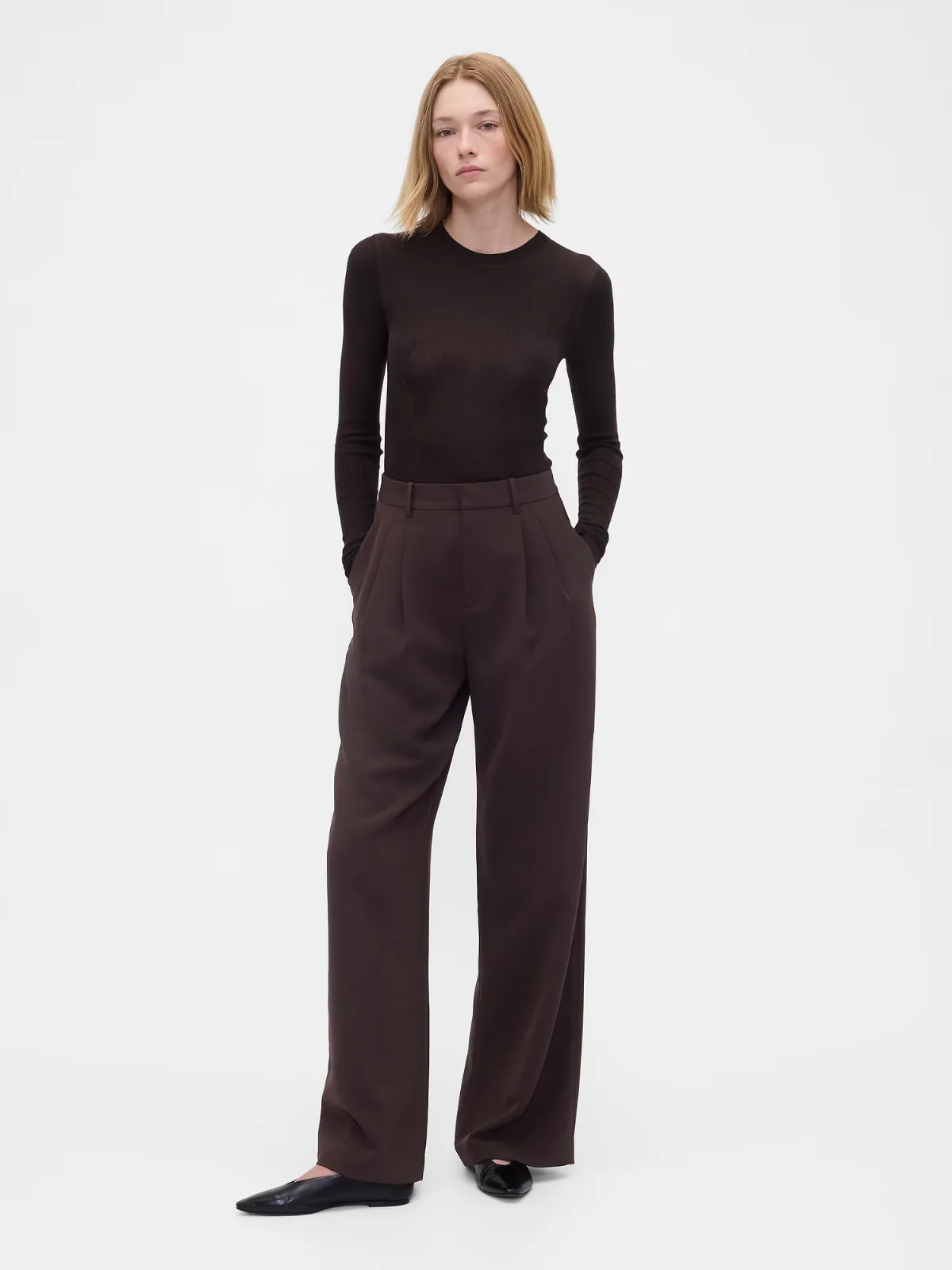 365 High Rise Pleated Trousers