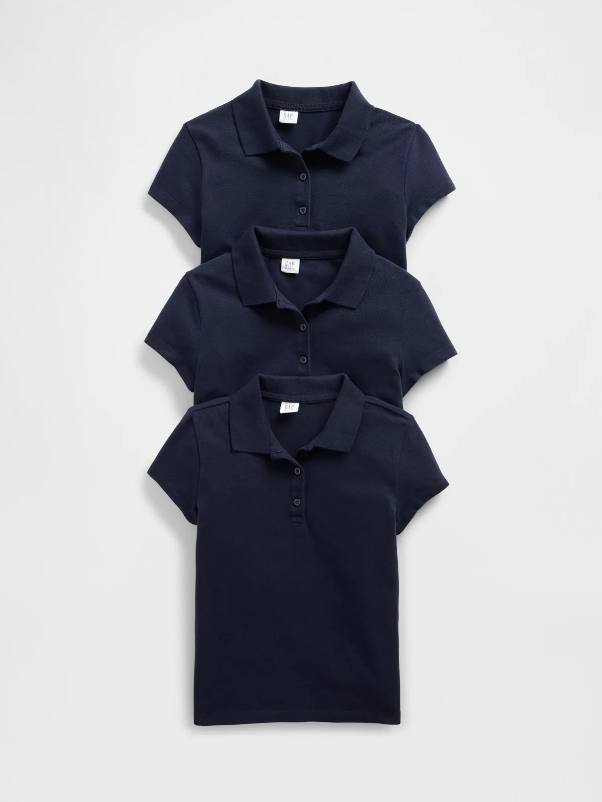 Uniform Polo Shirt (3-Pack) by Gap
