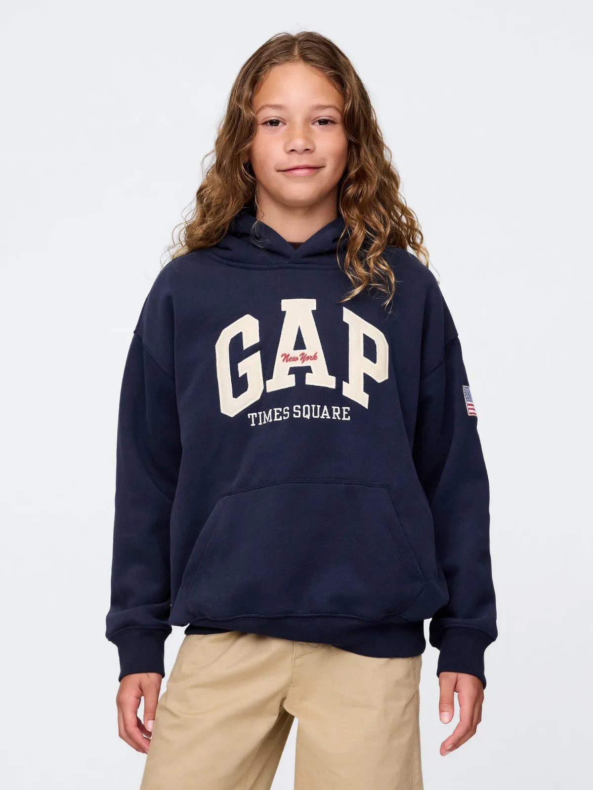 VintageSoft NYC Times Square Hoodie by Gap