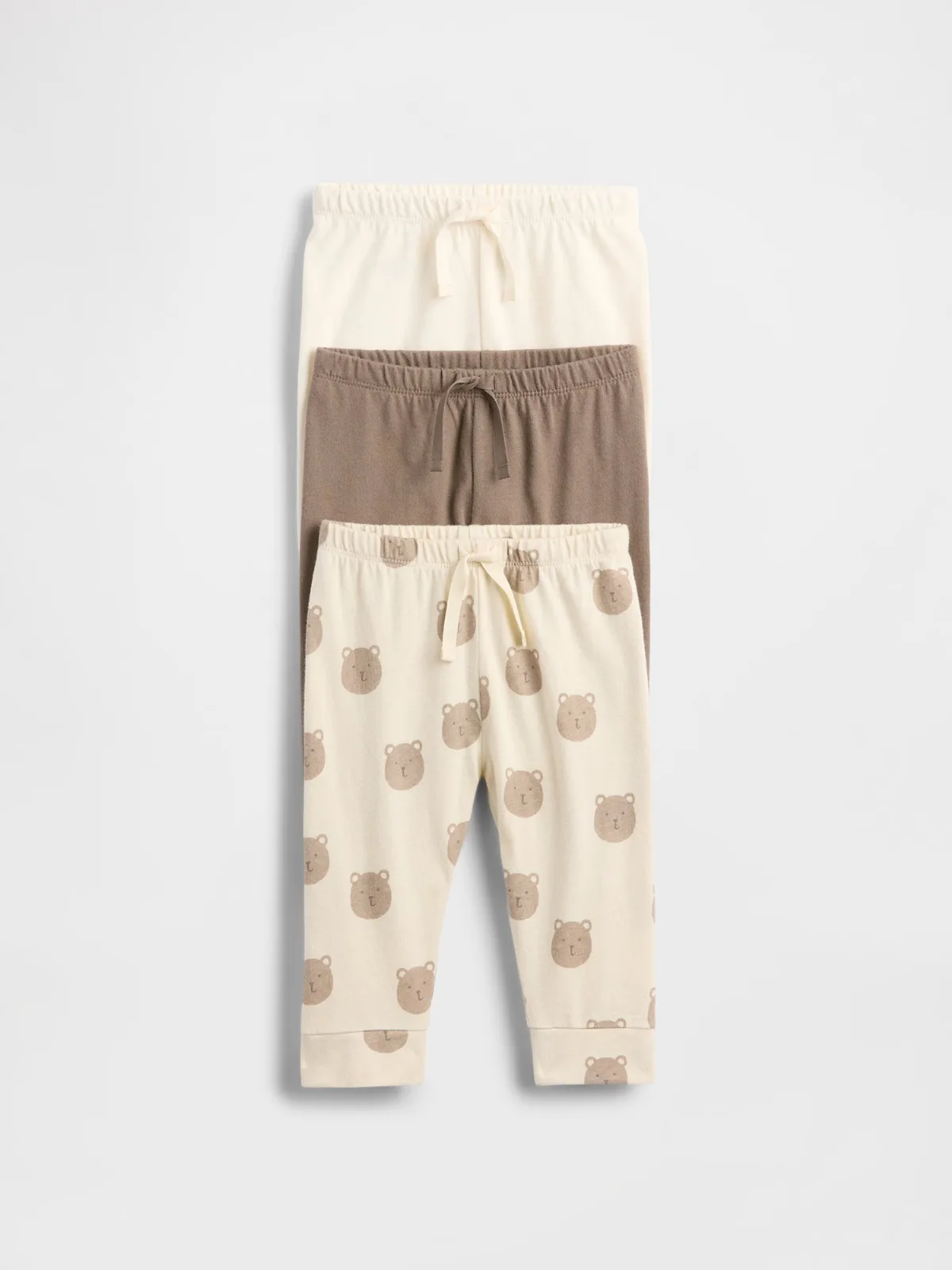 First Favorites Organic Cotton Pull-On Pants (3-Pack) by Gap