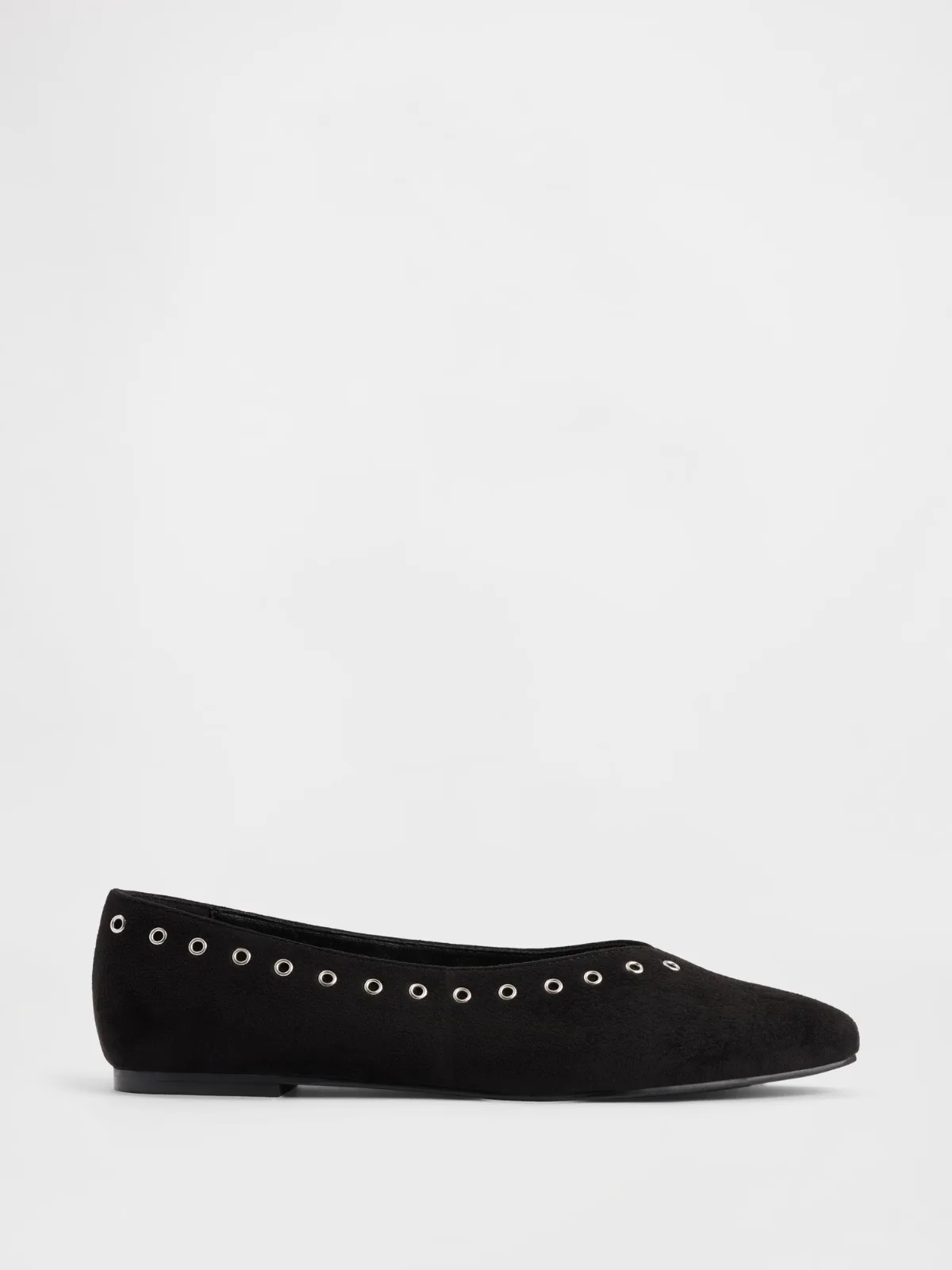 Vegan Suede Ballet Flats by Gap