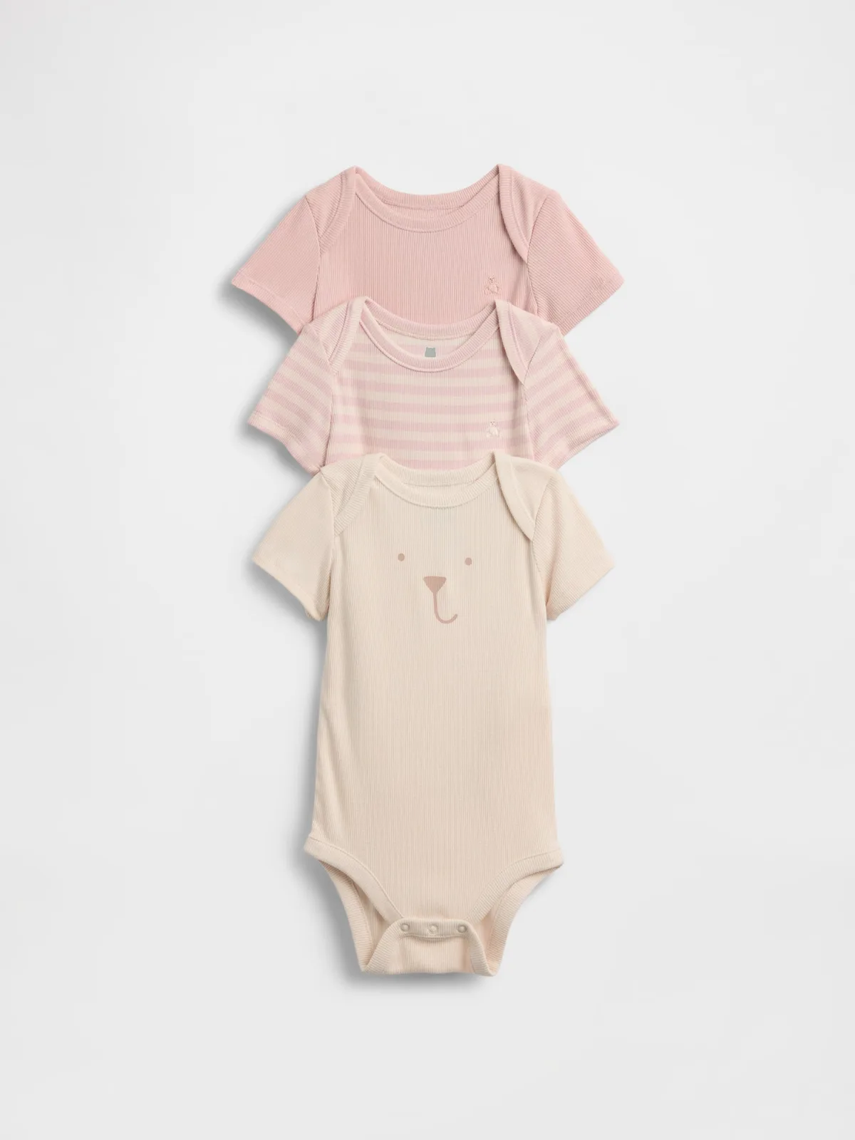 First Favorites JerseySoft Bodysuit (3-Pack) by Gap