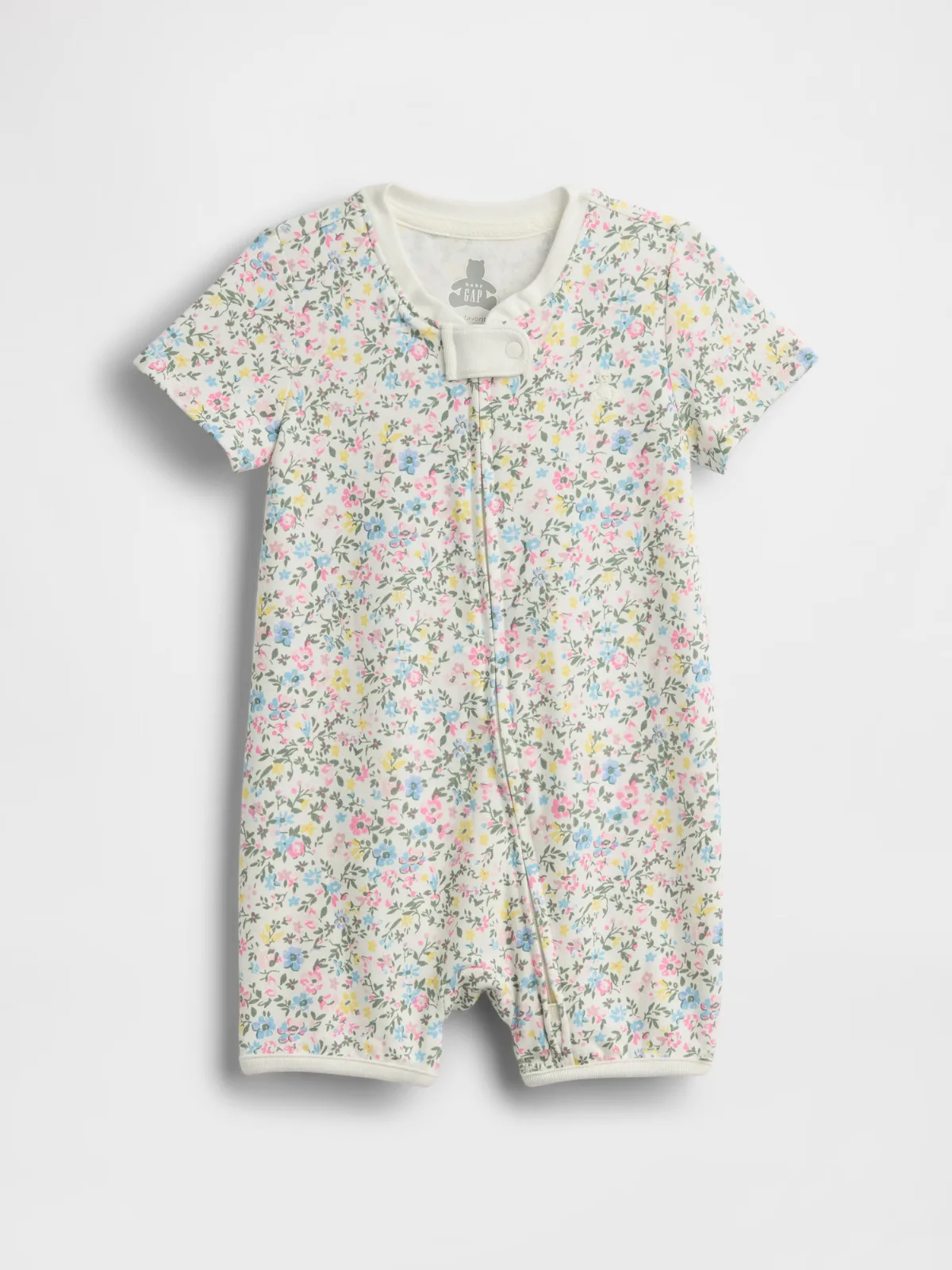 First Favorites JerseySoft Shorty One-Piece by Gap