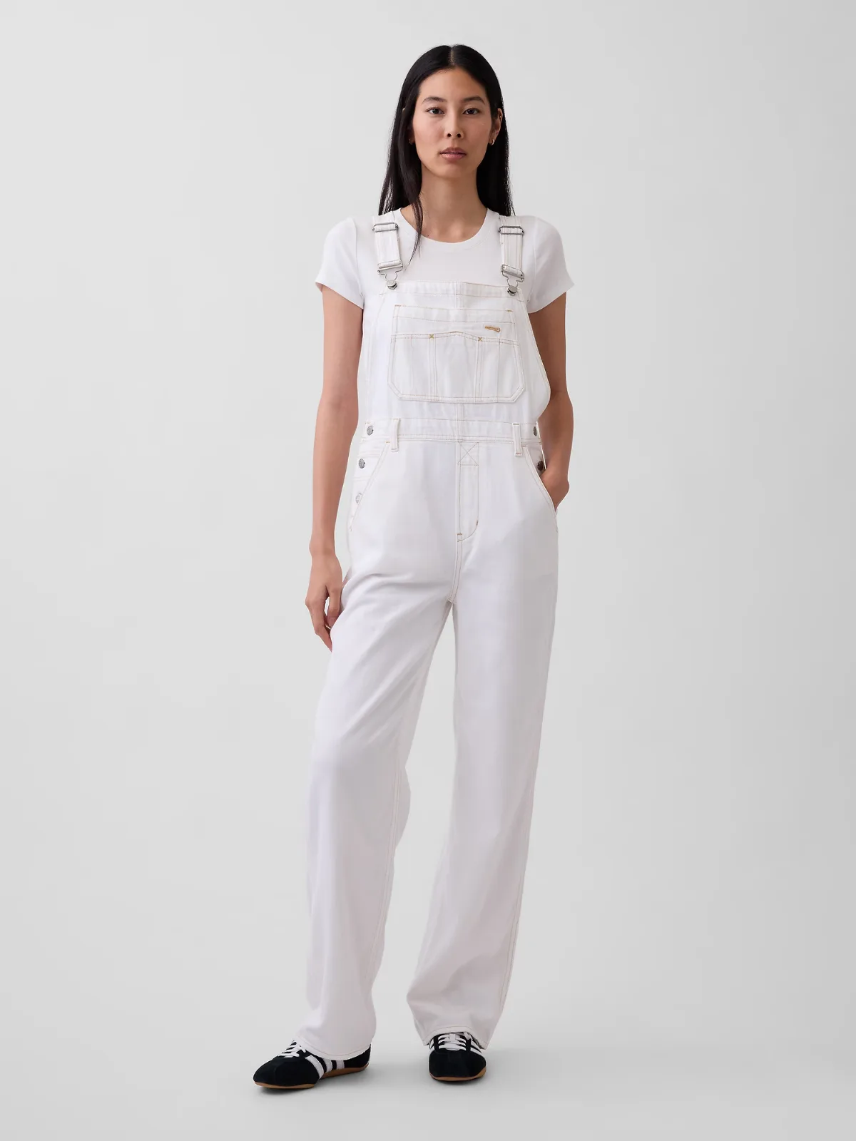 UltraSoft Denim 90s Loose Overalls