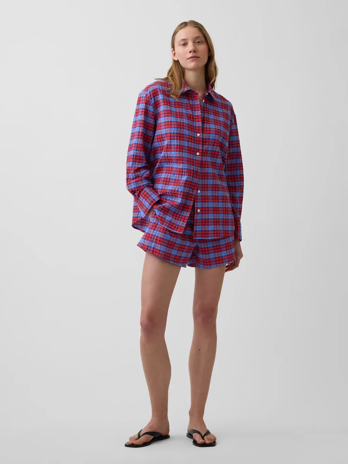 4 Seersucker Plaid Boxer Shorts by Gap