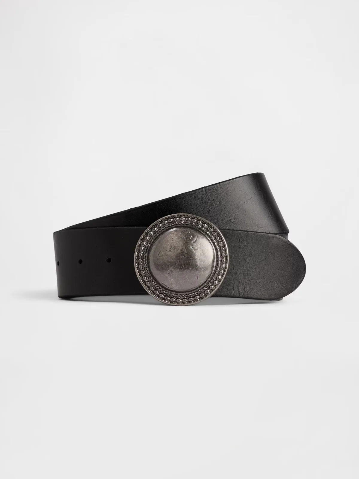 Leather Western Belt by Gap