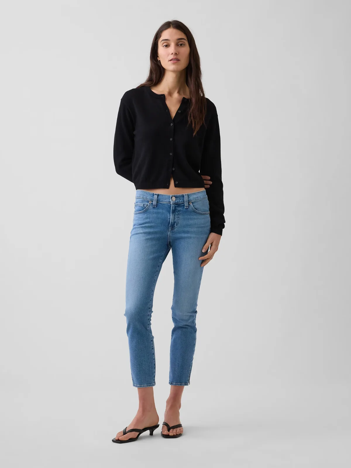 Low Rise Capri Jeans by Gap