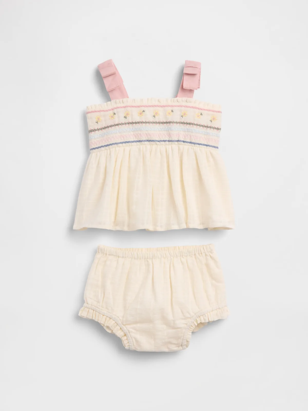 Embroidered Tank Outfit Set by Gap