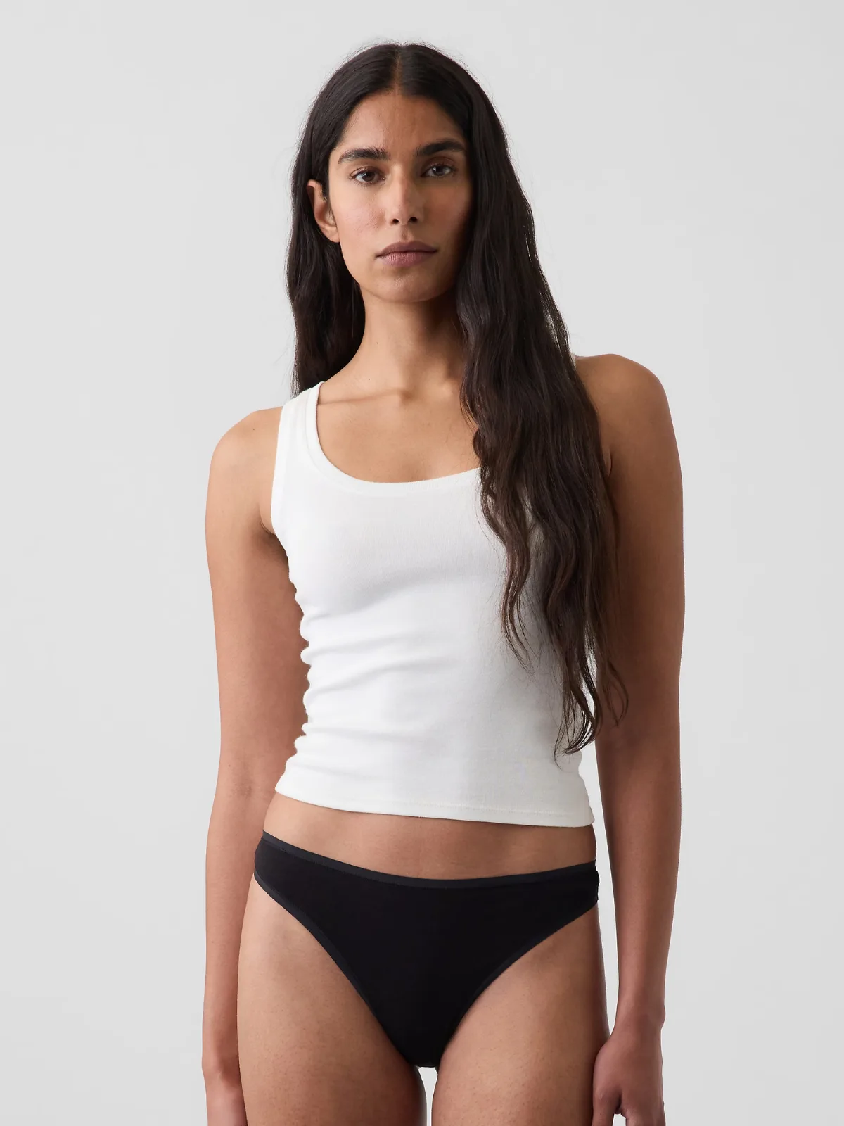 SoftMade Organic Stretch Cotton Thong by Gap