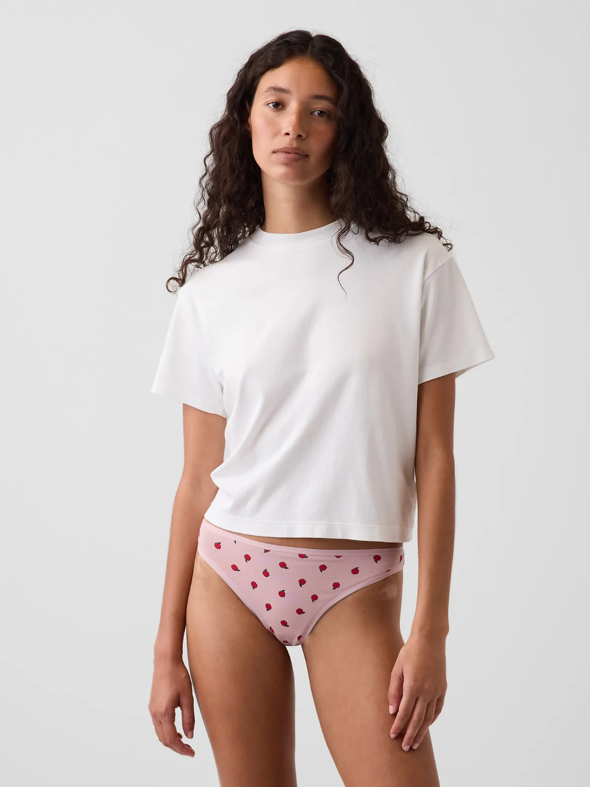 SoftMade Organic Stretch Cotton Thong by Gap