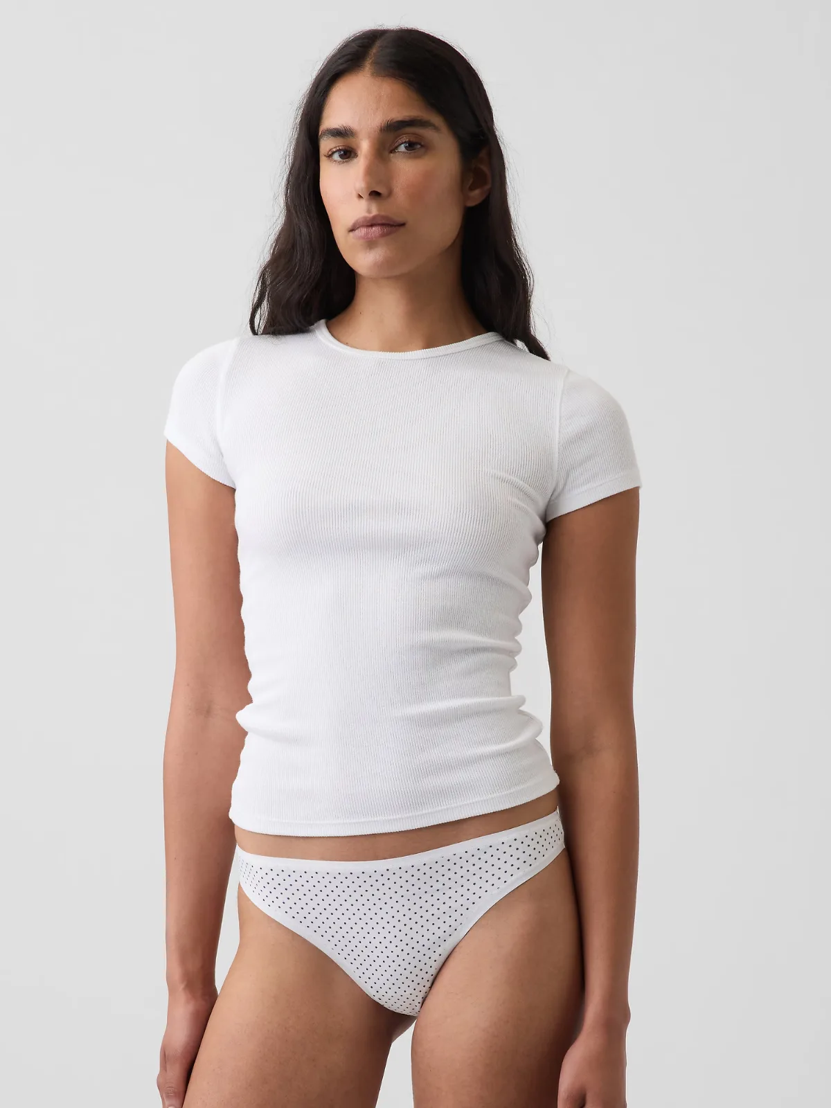 SoftMade Organic Stretch Cotton Thong by Gap