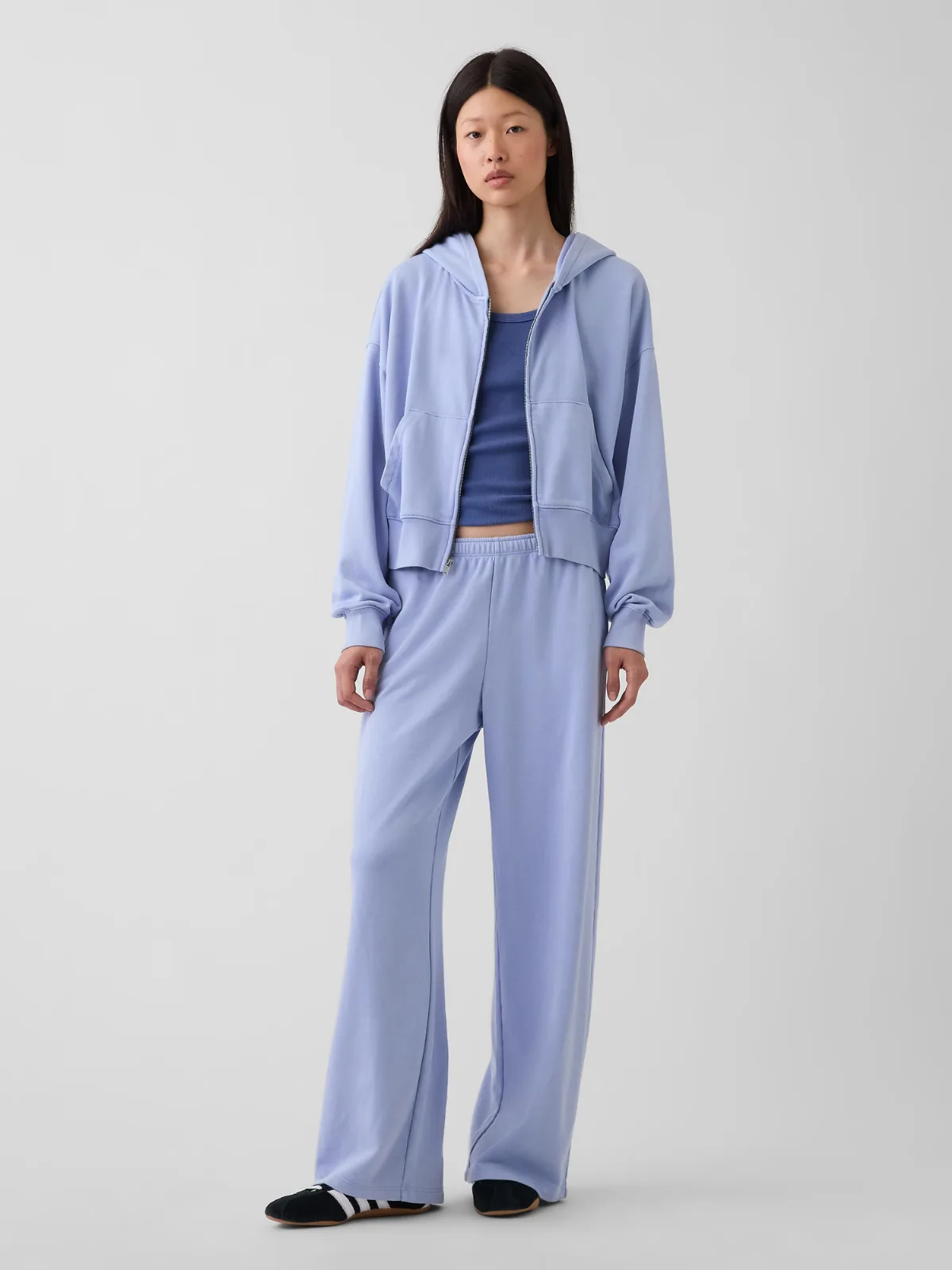 Mid Rise VintageSoft Terry Loose Sweatpants by Gap