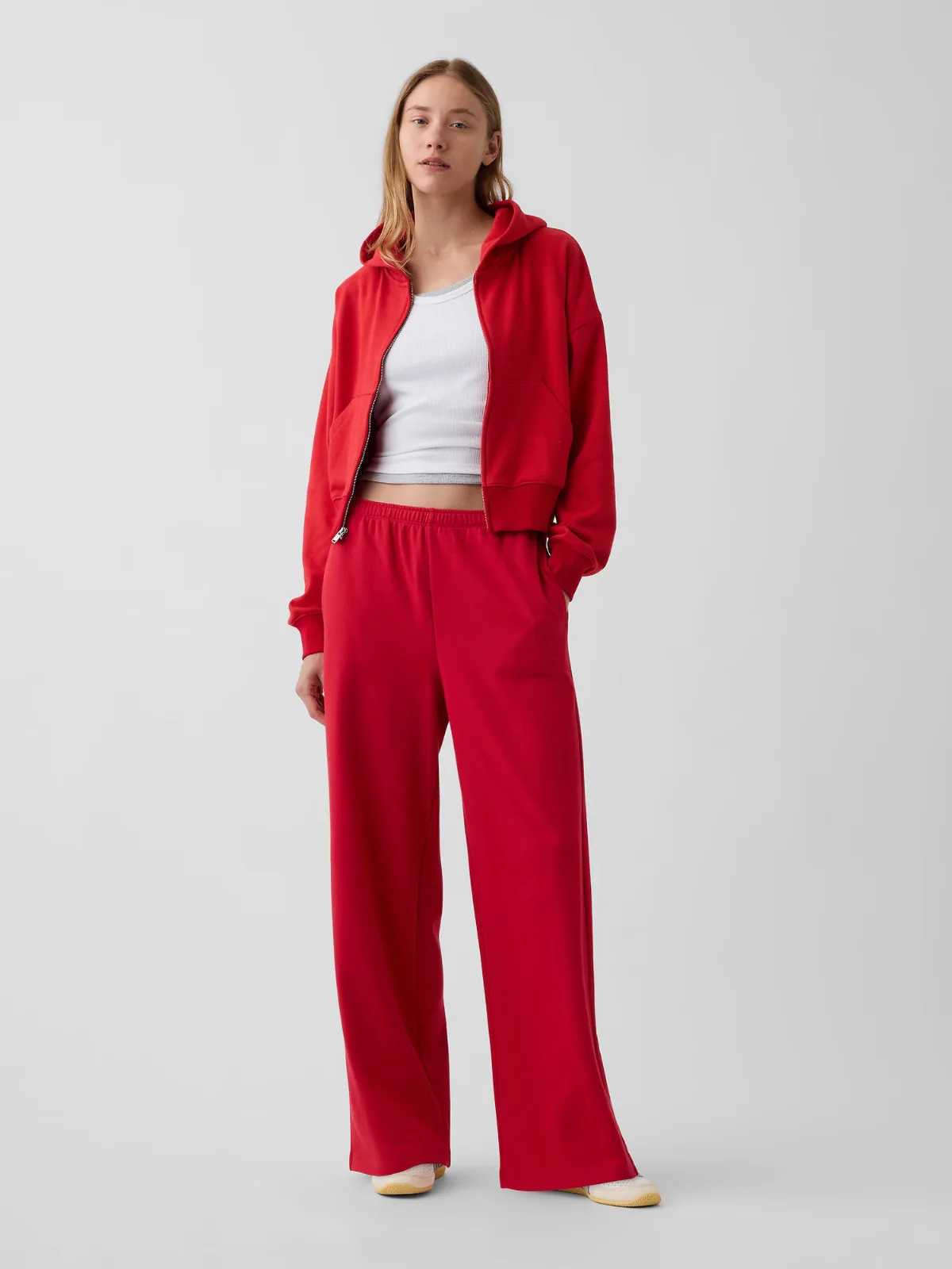 Mid Rise VintageSoft Terry Loose Sweatpants by Gap