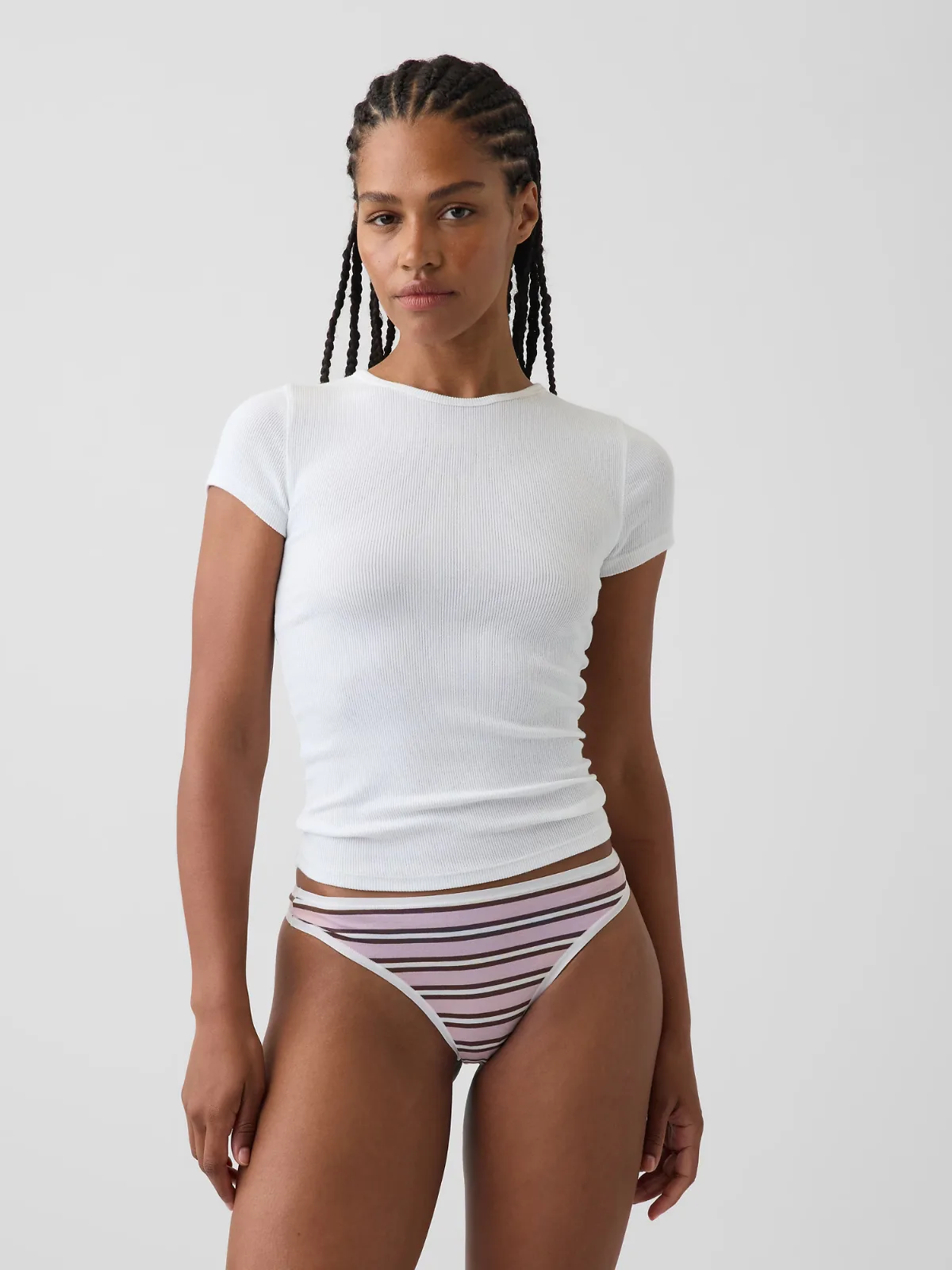 SoftMade Organic Stretch Cotton Thong by Gap