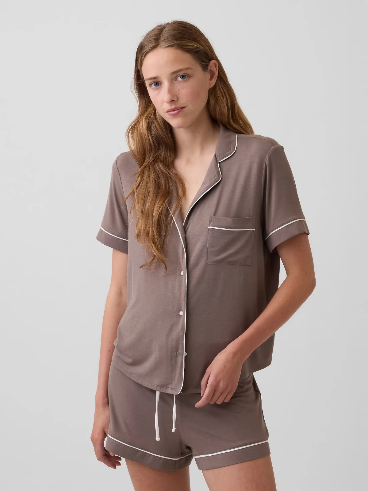 SoftMade Modal PJ Top by Gap