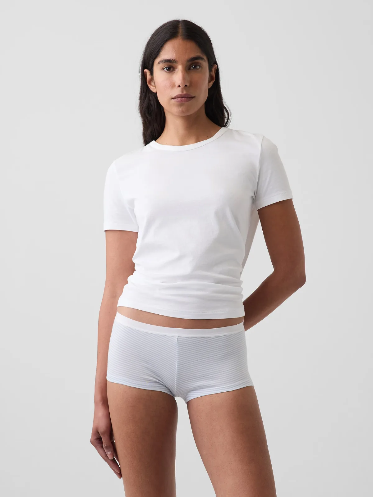 SoftMade Organic Stretch Cotton Shorty by Gap