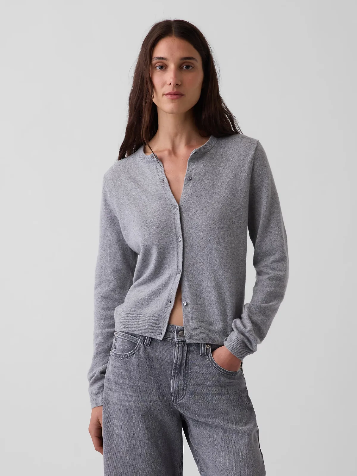 CashSoft Crop Cardigan