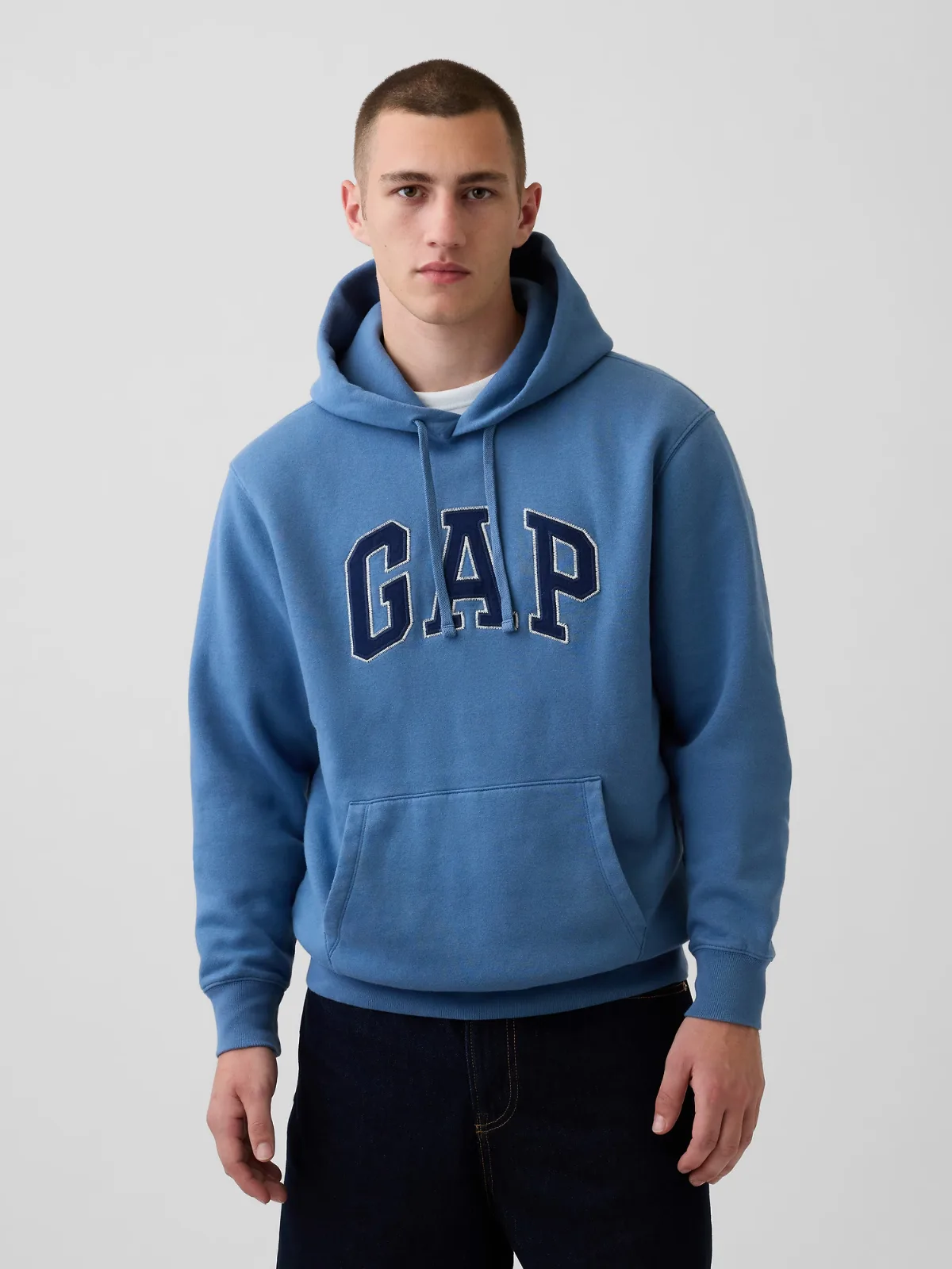 VintageSoft Arch Logo Hoodie by Gap