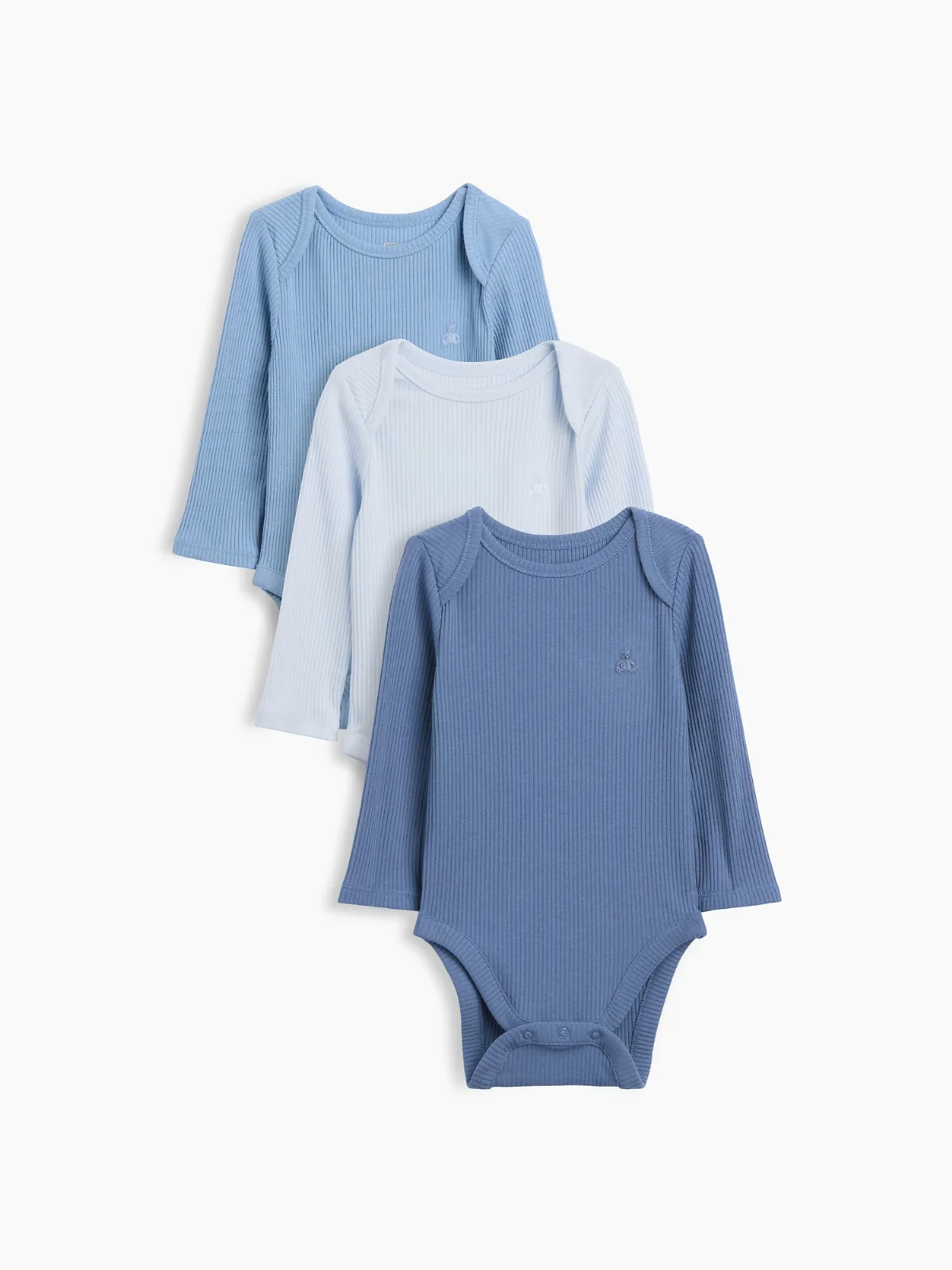 First Favorites TinyRib Pocket Bodysuit (3-Pack) by Gap