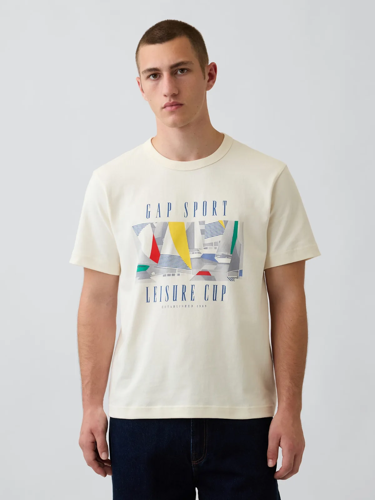 Gap Sport Heavyweight Graphic T-Shirt by Gap