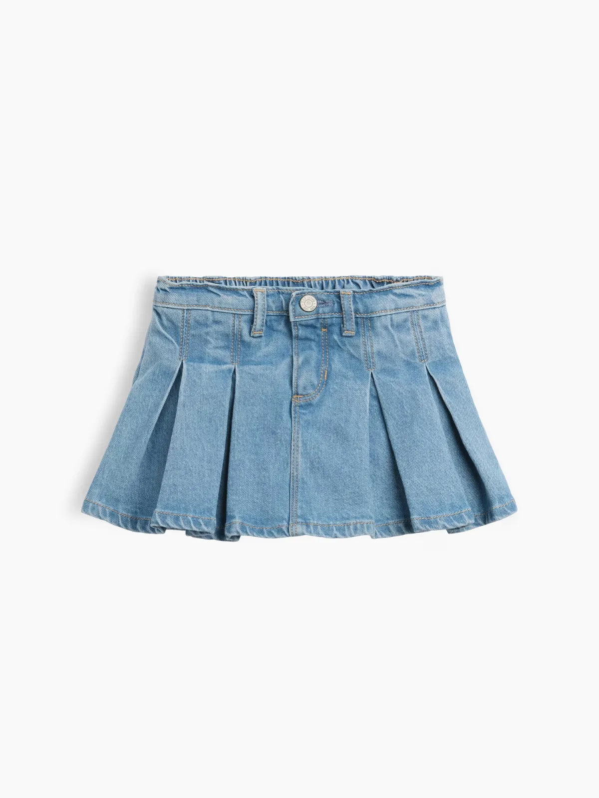 Pleated Denim Skort by Gap