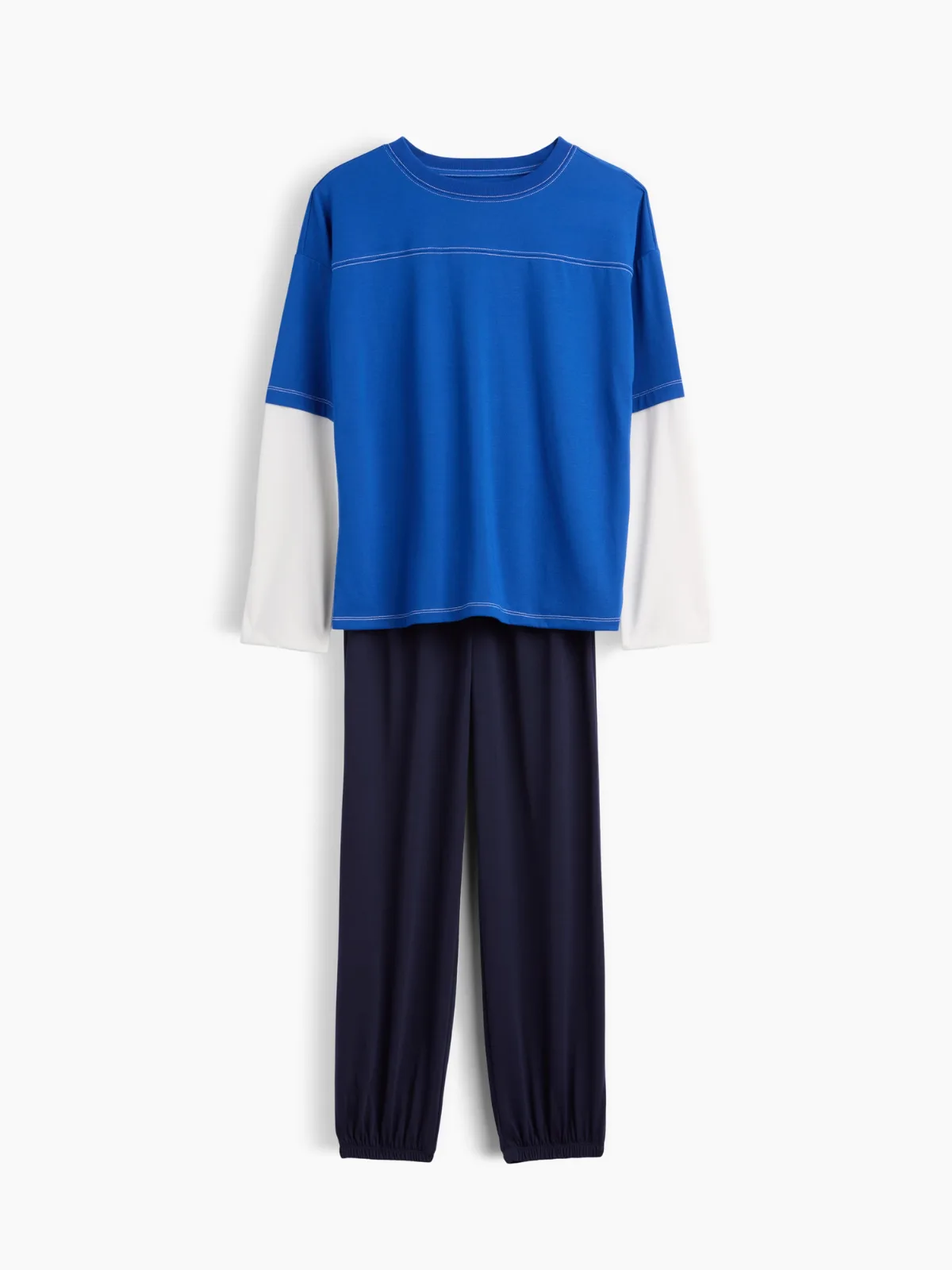 Recycled Colorblock PJ Set by Gap