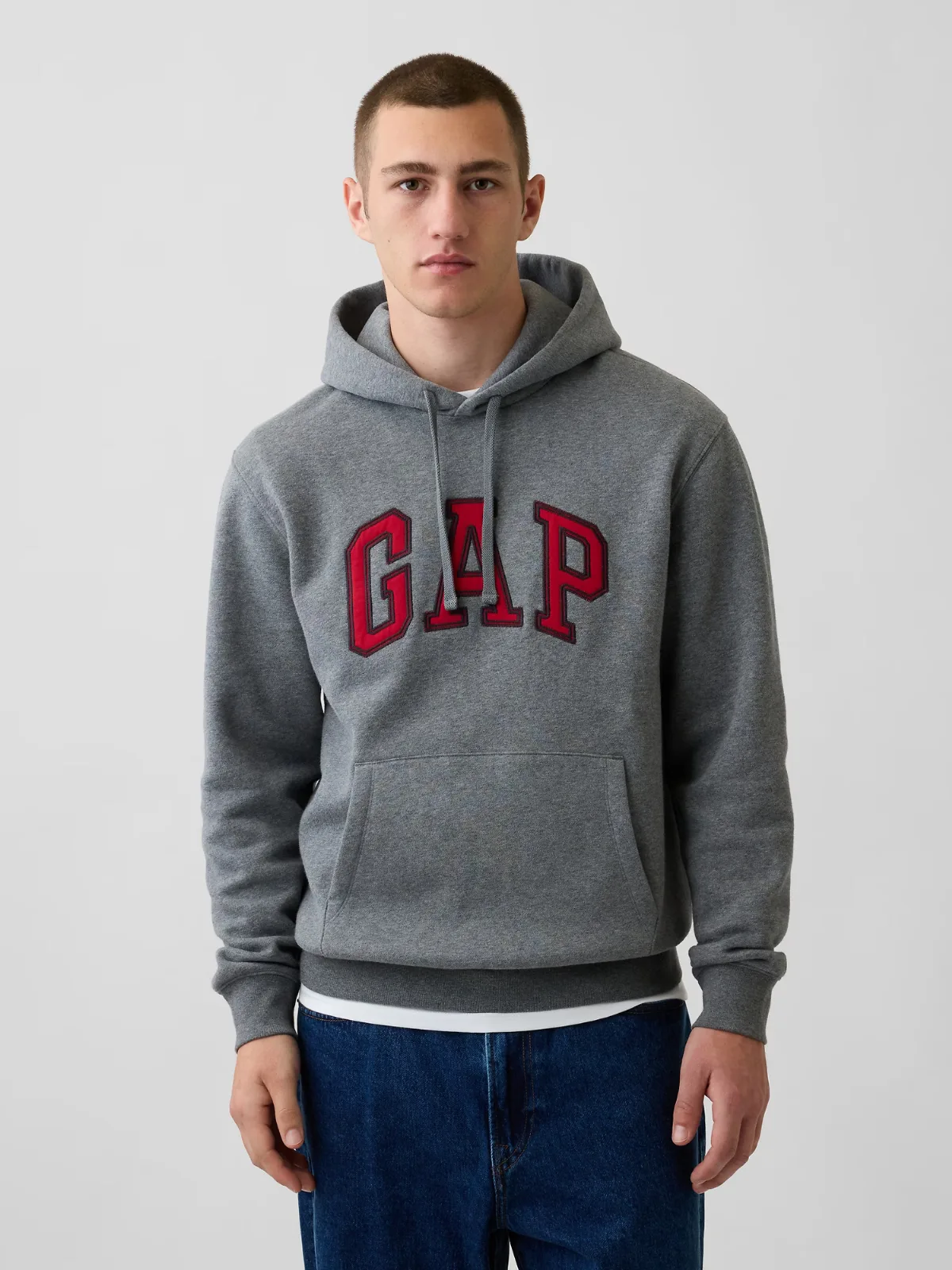 VintageSoft Arch Logo Hoodie by Gap