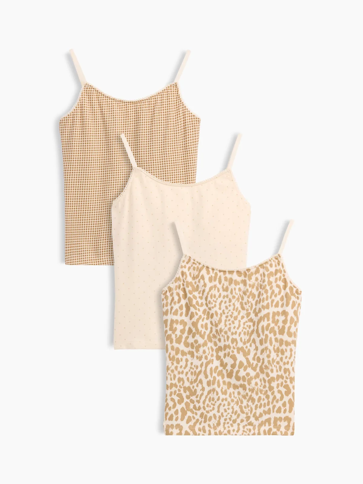 Organic Stretch Cotton Basic Cami (3-Pack) by Gap
