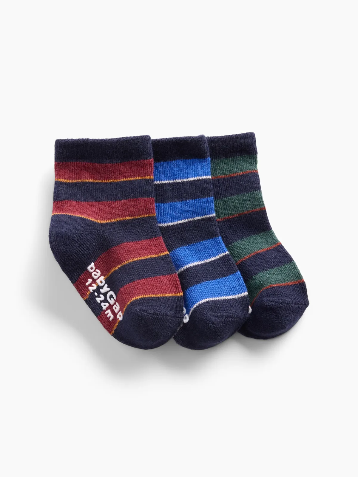 Stripe Socks (3-Pack) by Gap