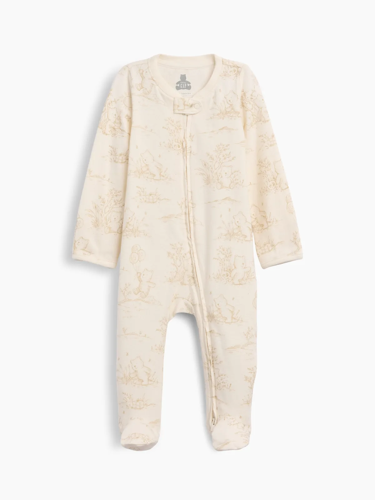 First Favorites Organic Cotton Footed One-Piece by Gap