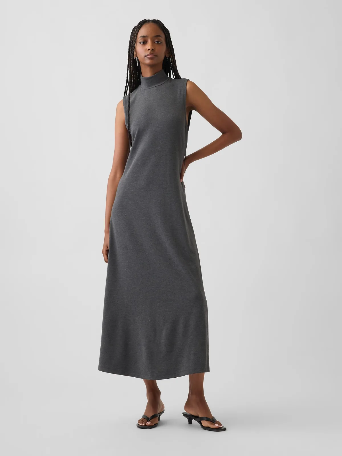 Mockneck Maxi Dress by Gap
