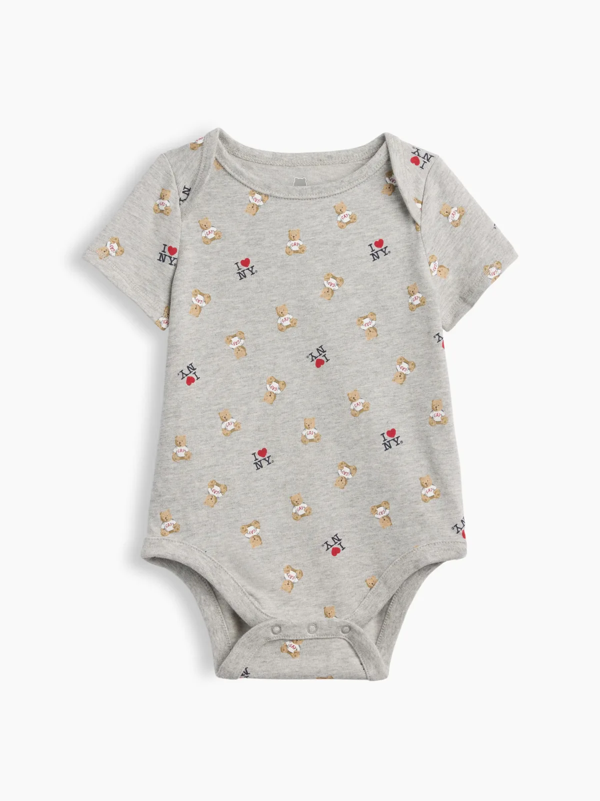 Organic Cotton I Heart NY Bodysuit by Gap