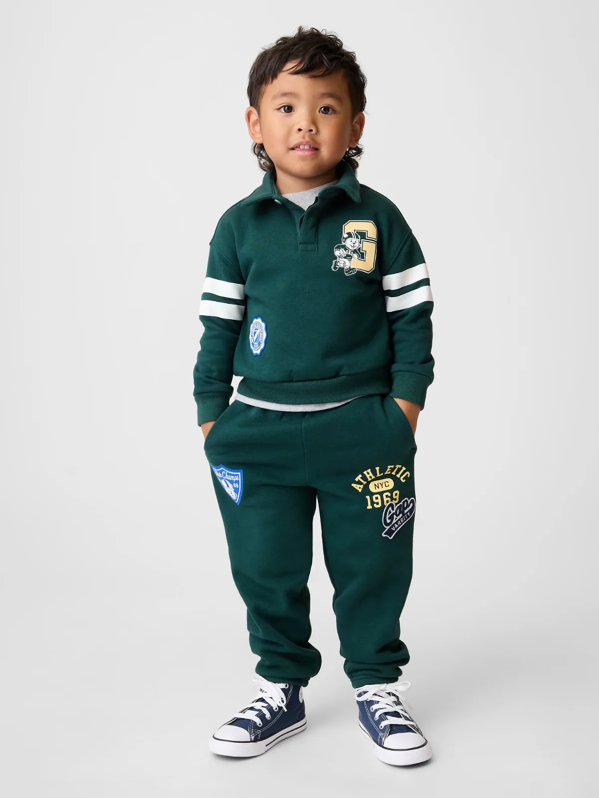 VintageSoft Varsity Logo Sweatpants by Gap
