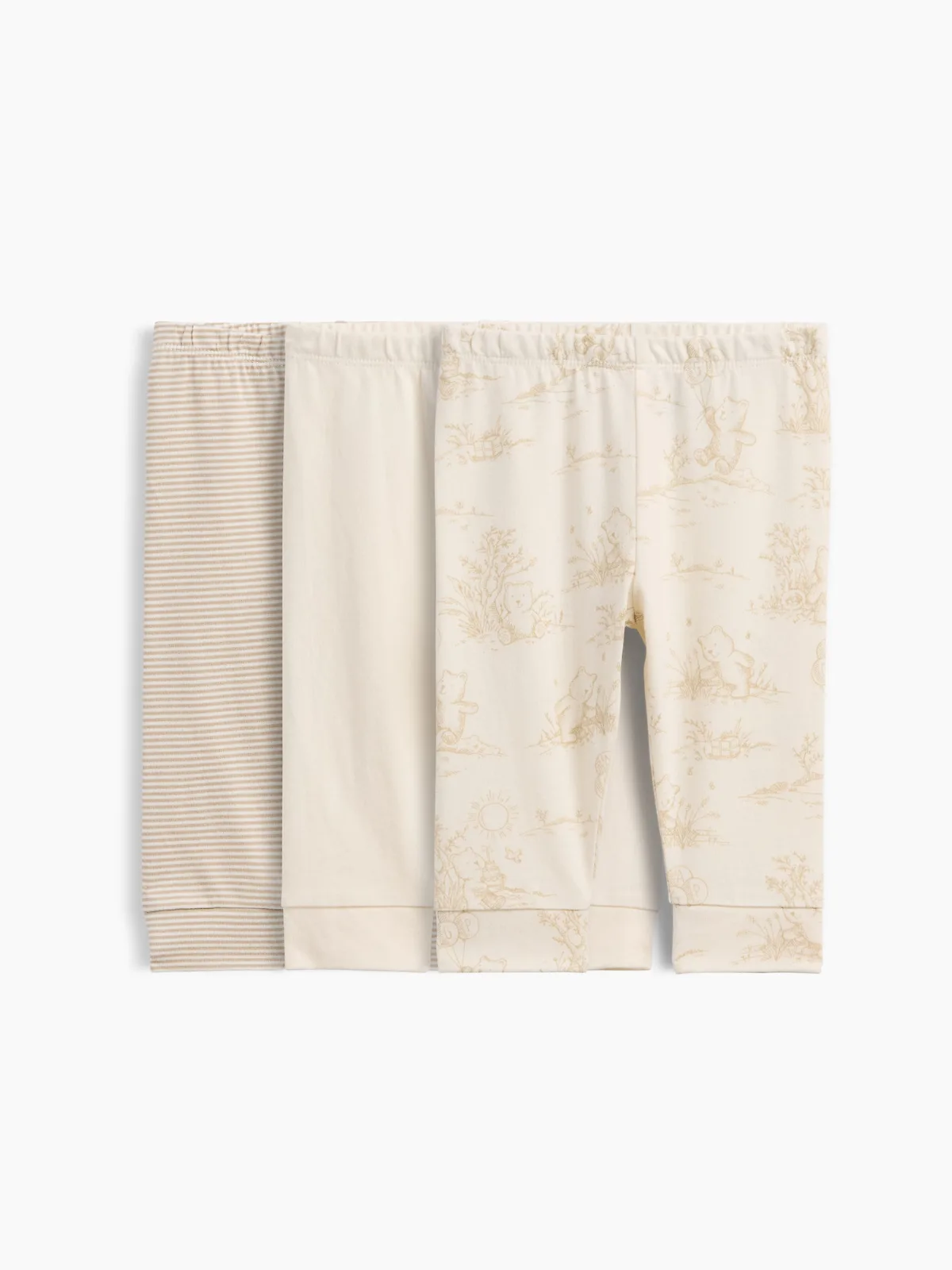 First Favorites Organic Cotton Pull-On Pants (3-Pack) by Gap