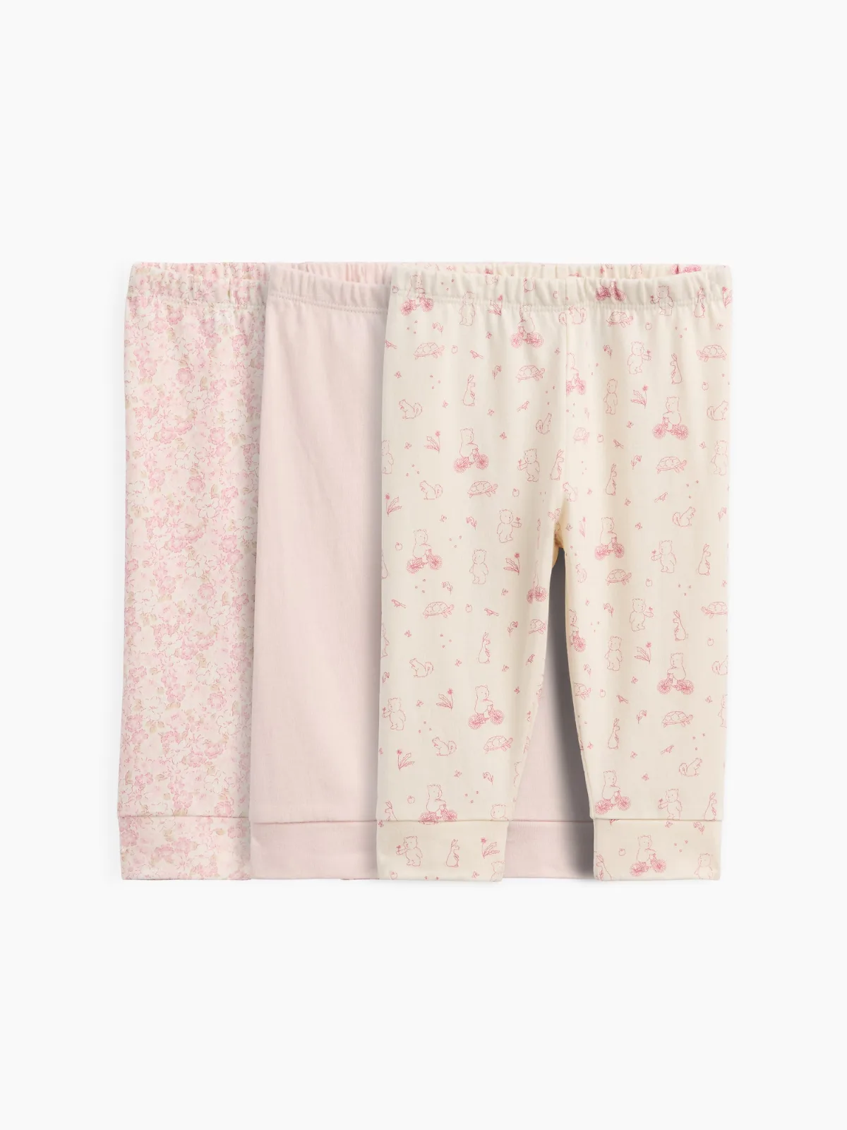 First Favorites Organic Cotton Pull-On Pants (3-Pack) by Gap