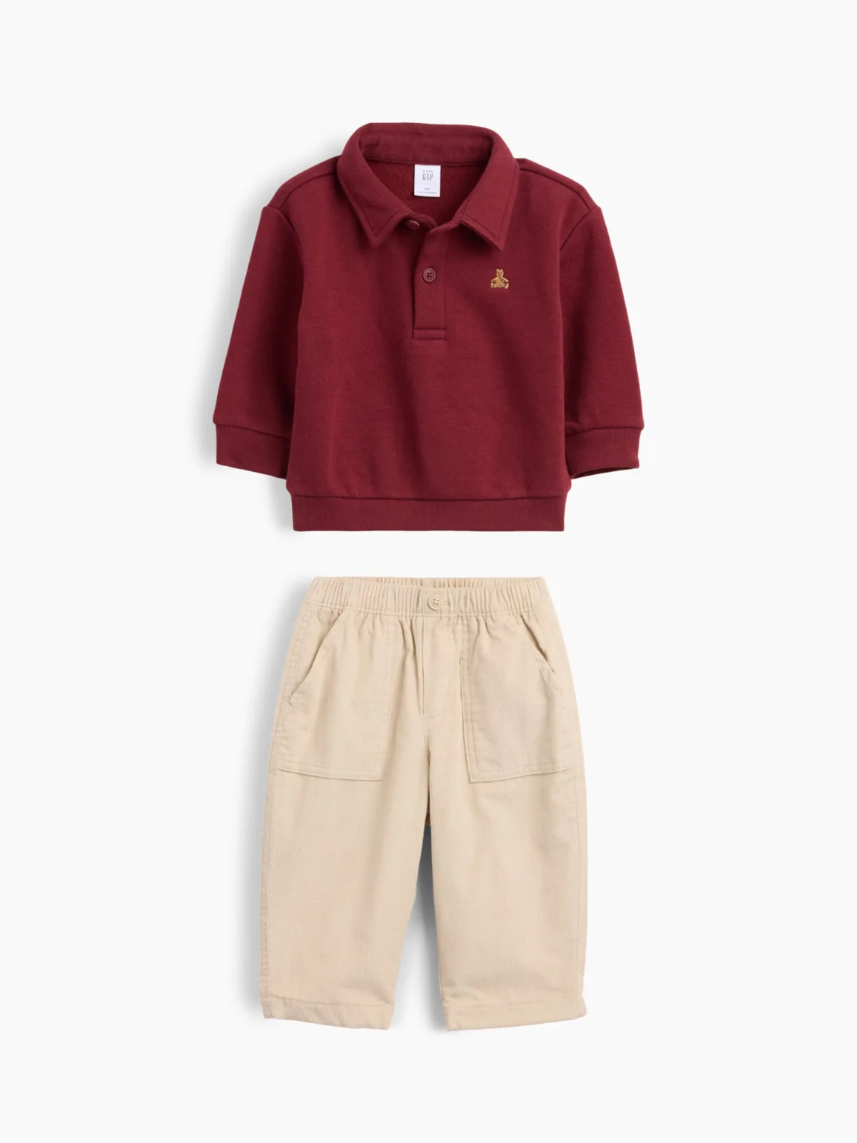VintageSoft Polo Shirt Outfit Set by Gap